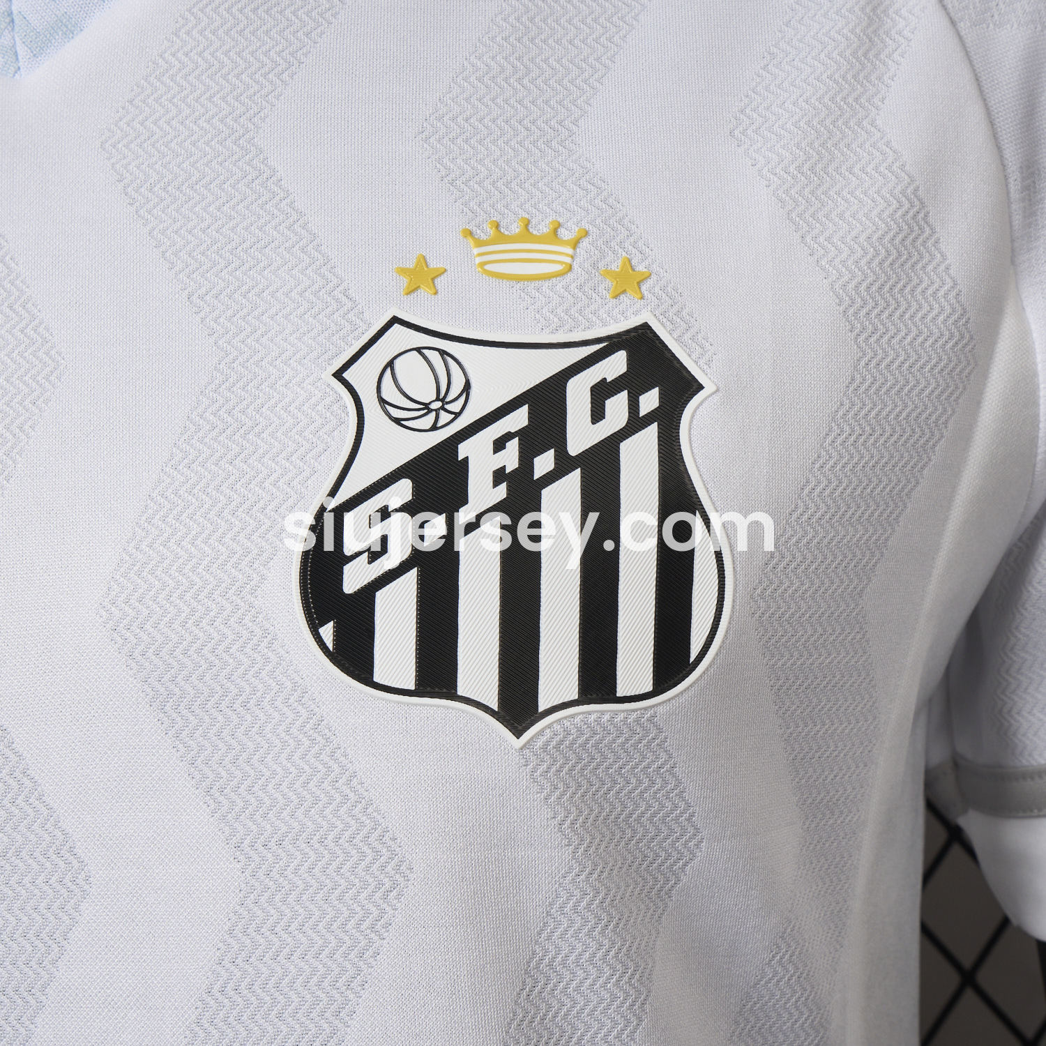 SIUjerseys-【New Version】Santos 2025-26 Home Unsponsored Jersey - Player Version