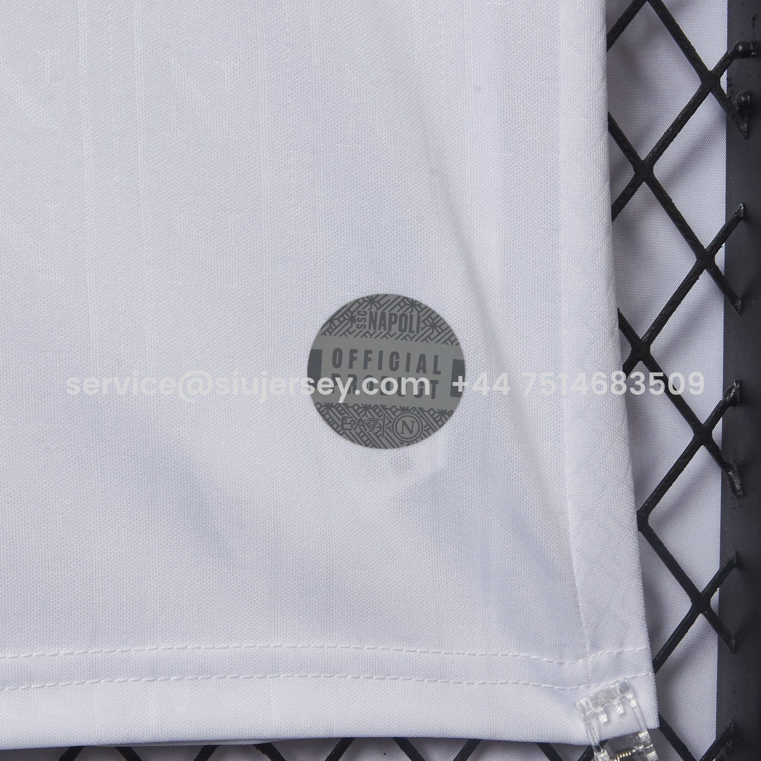 SIUjerseys-Napoli 25-26 European Away White Jersey - Fans Version
