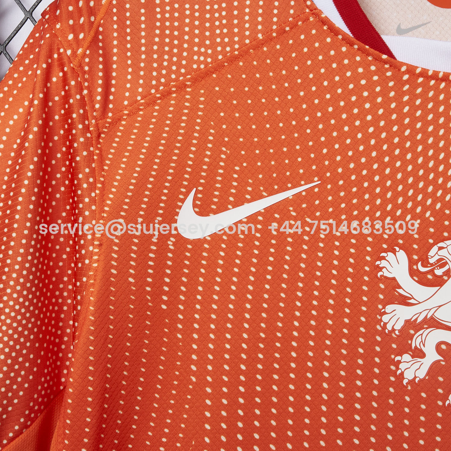 SIUjerseys-Netherlands 25-26 Women's Team Home Jersey - Men's Fans Version