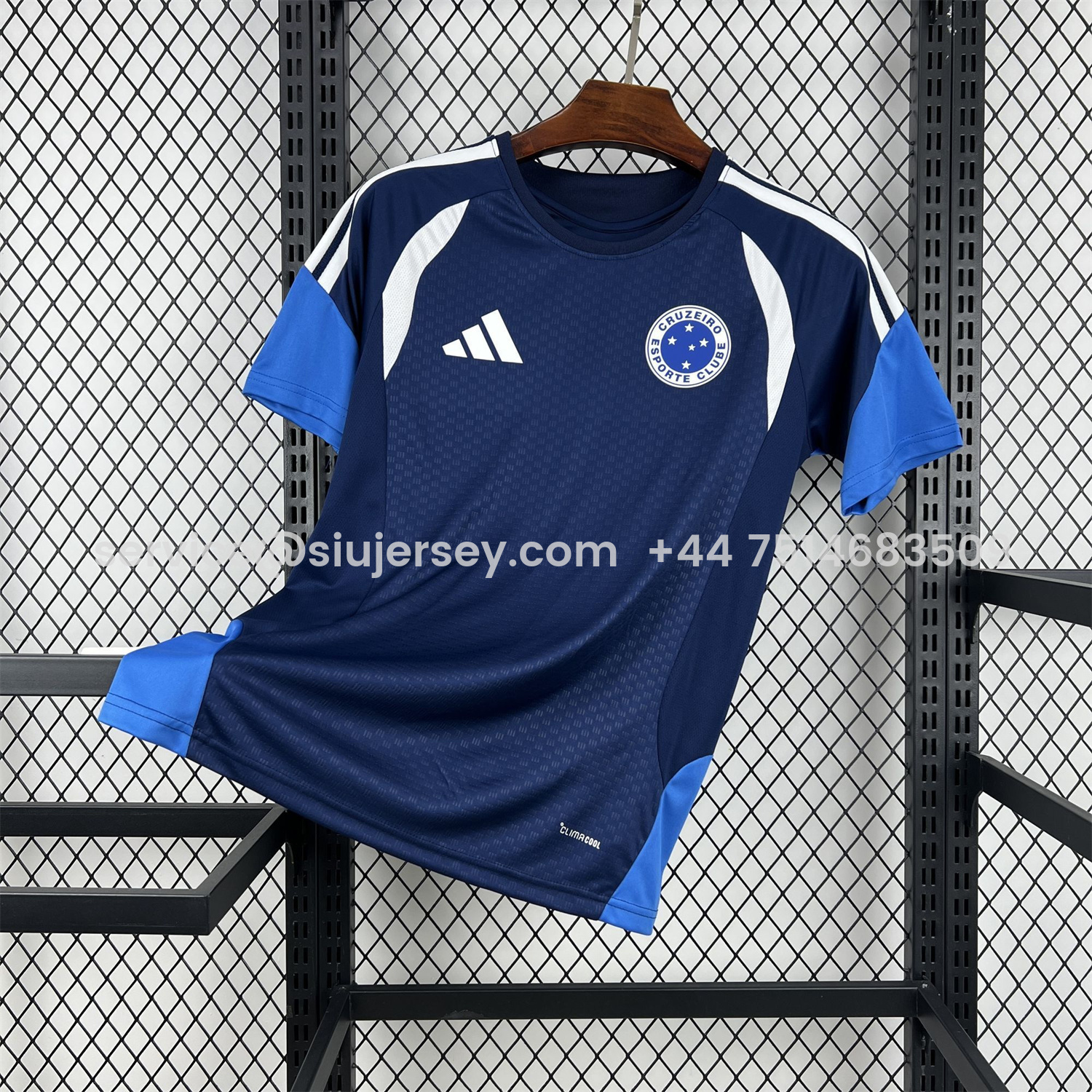 SIUjerseys-Cruzeiro 25-26 Pre-Match Dark Blue Jersey - Fans Version