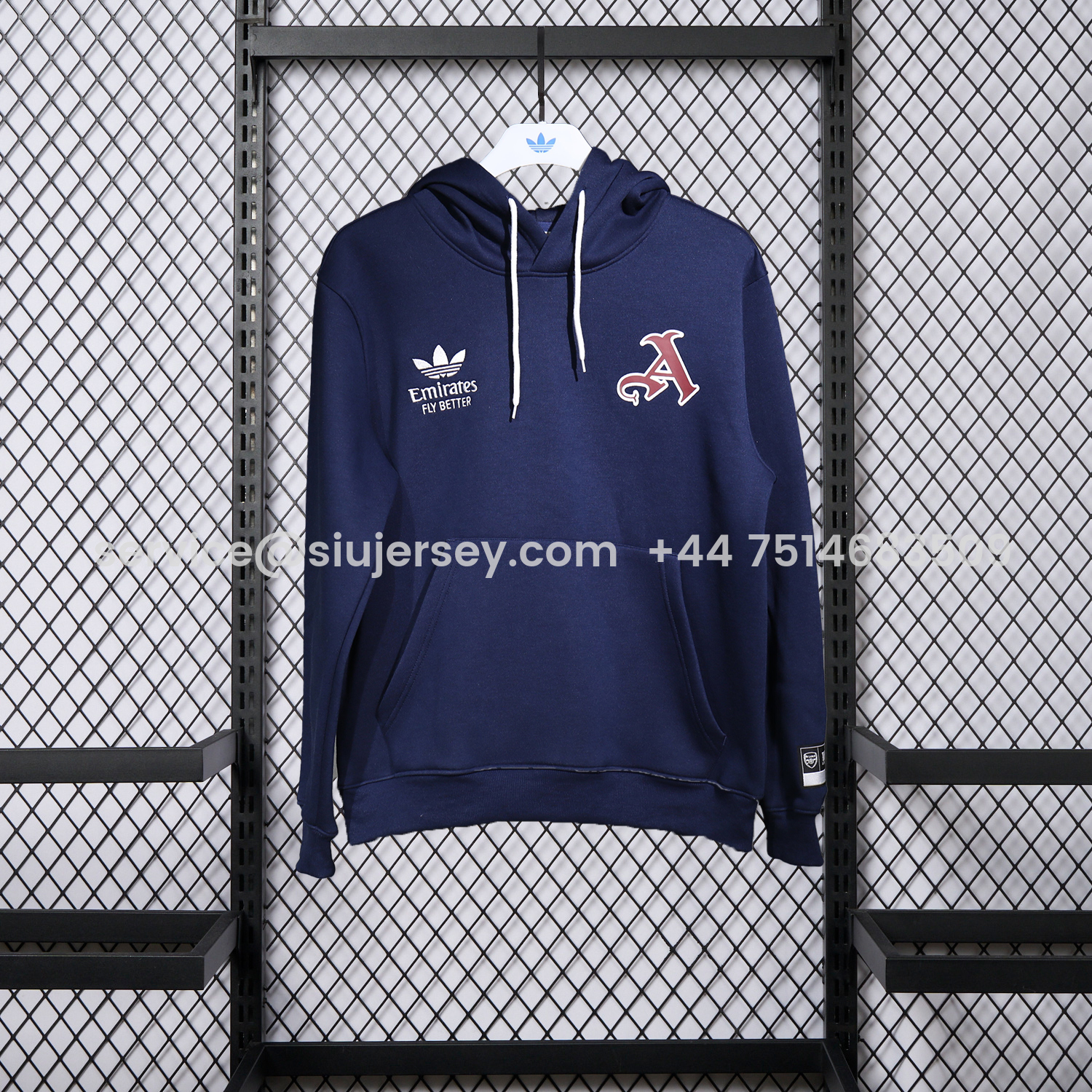 SIUjerseys-Arsenal 25-26 Pure Color Training Set - Dark Blue Top and Dark Blue Pants