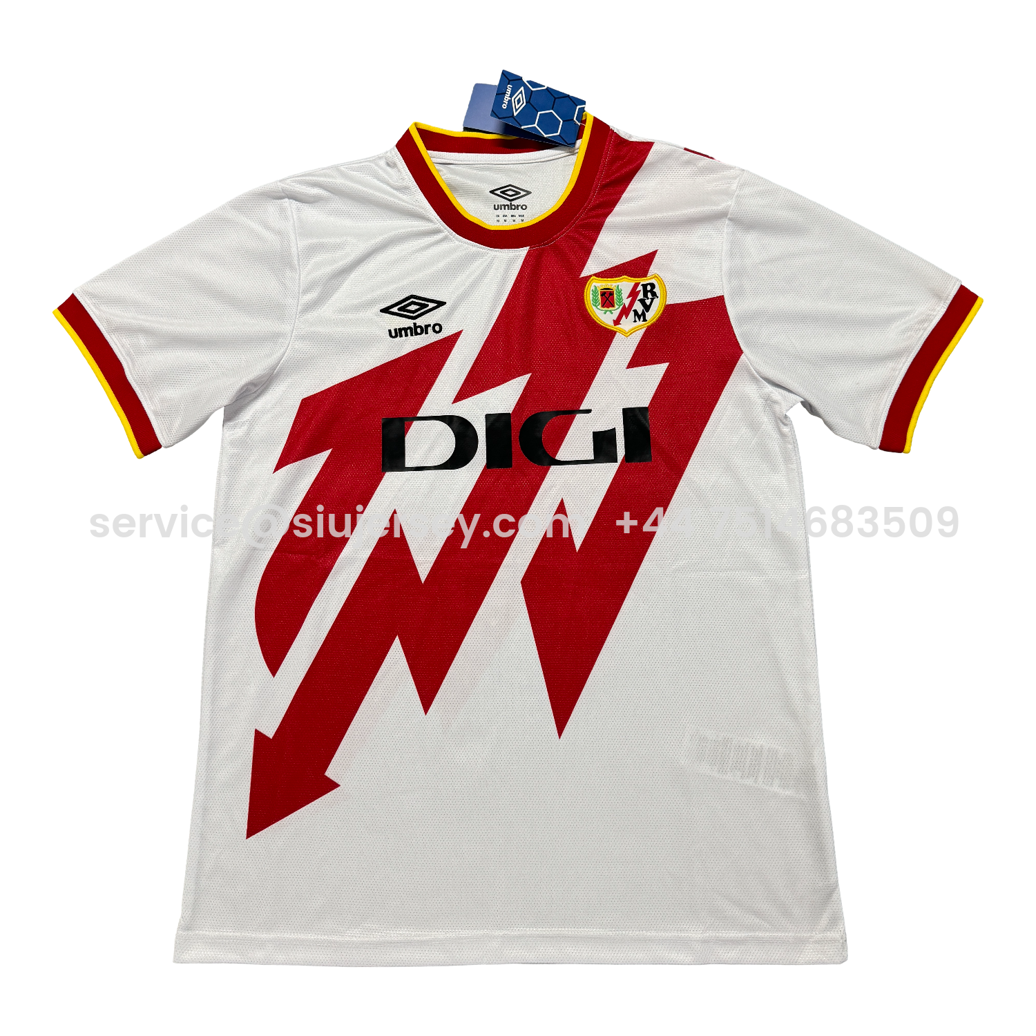 SIUjerseys-Rayo Vallecano 25-26 Home Jersey - Fans Version