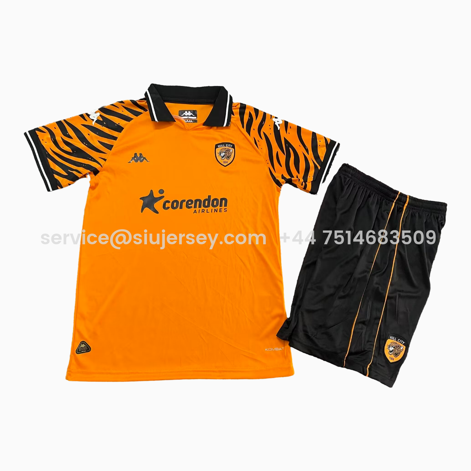 SIUjerseys-Hull City 25-26 Home Kids Kit
