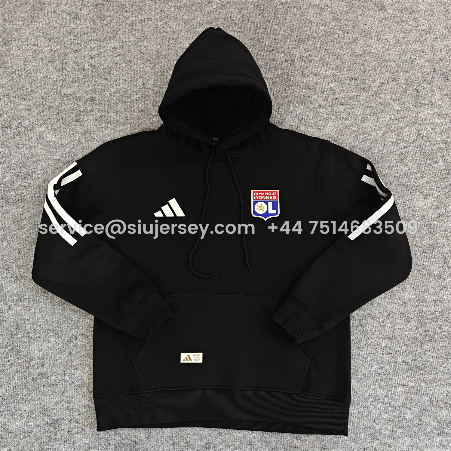 SIUjerseys-Lyon 25-26 Home Unisex Pullover Hoodie