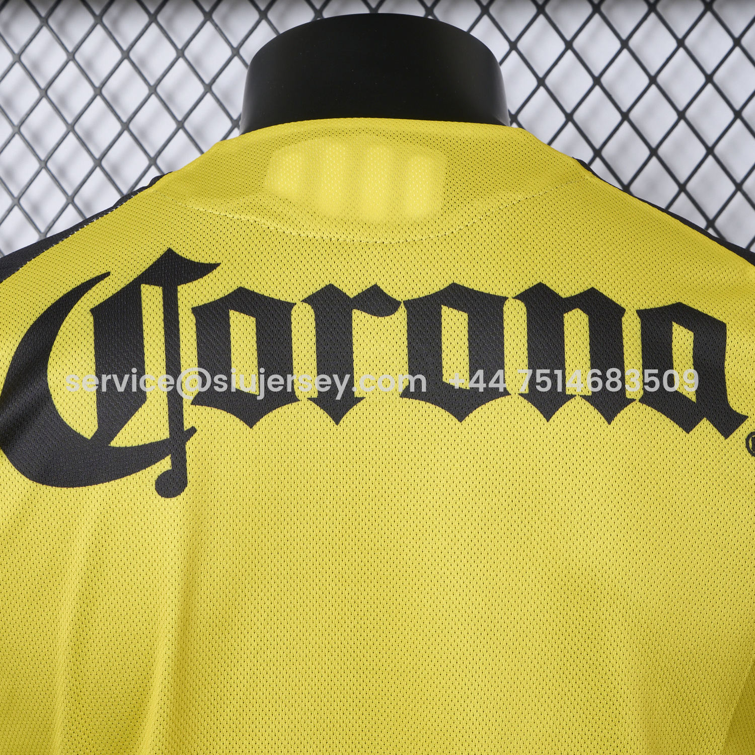 SIUjerseys-【Pink Font】Club América 25-26 Home Yellow Jersey - Player Version