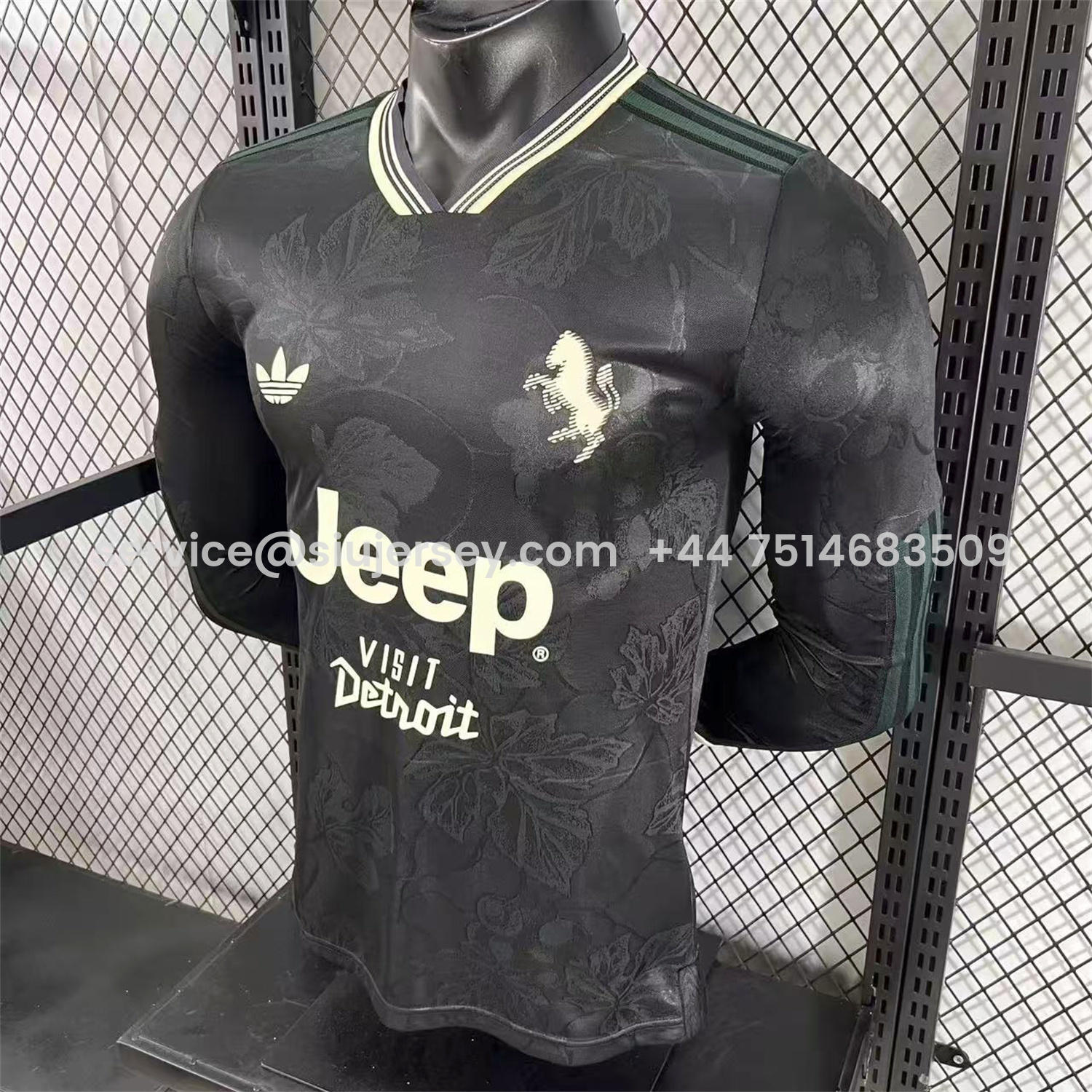 SIUjerseys-Juventus 25-26 Third Black Long Sleeves Jersey - Player Version