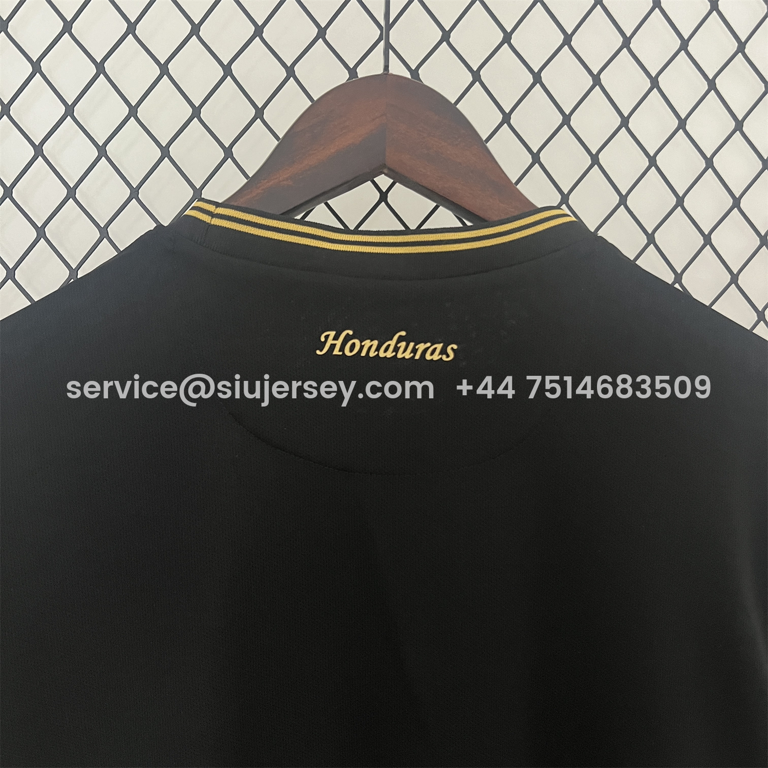 SIUjerseys-Honduras 24-25 Black Special Jersey - Fans Version