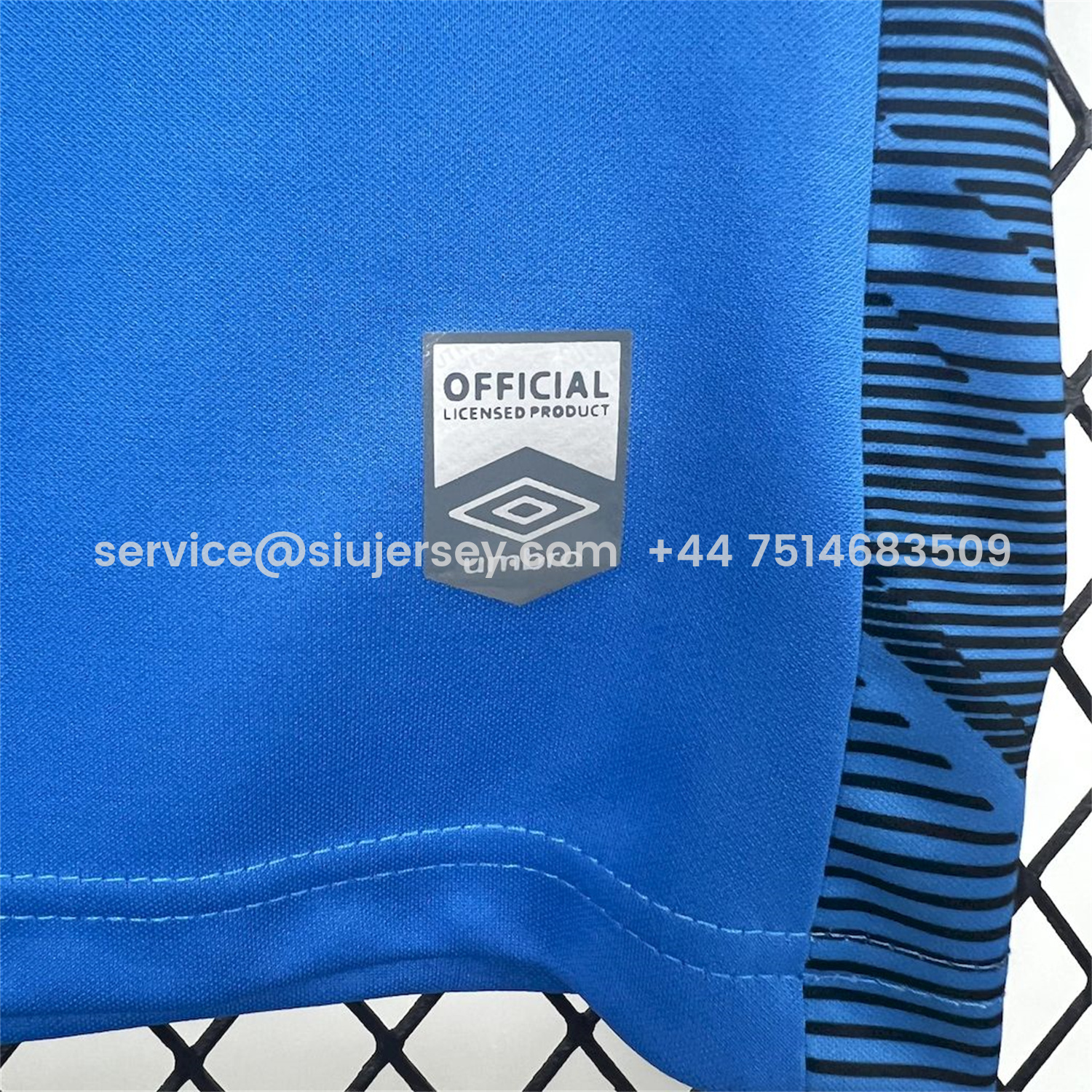 SIUjerseys-Santos 25-26 Blue Goalkeeper Unsponsored Jersey - Fans Version