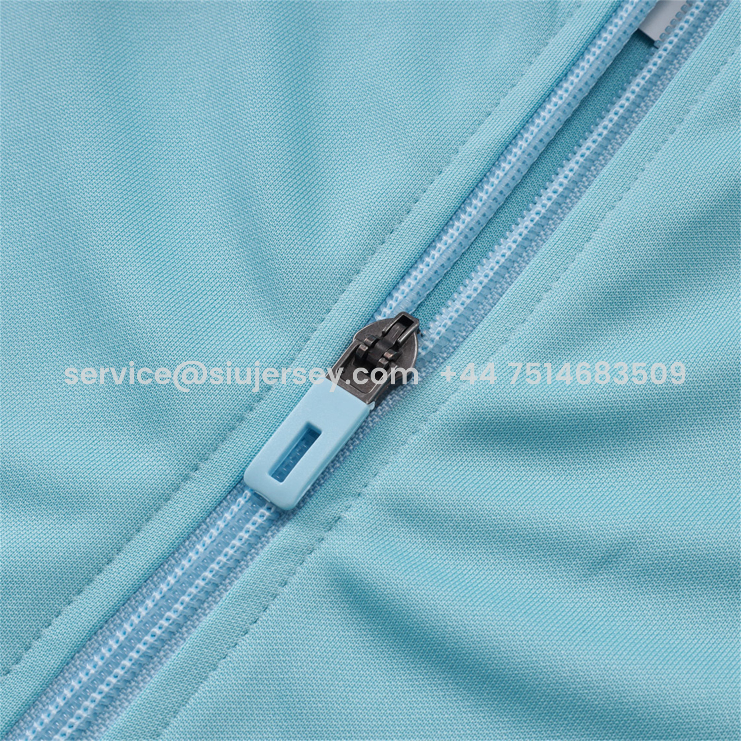 SIUjerseys-Argentina 25-26 Windbreaker Training Set - Light Blue Top and Black Pants