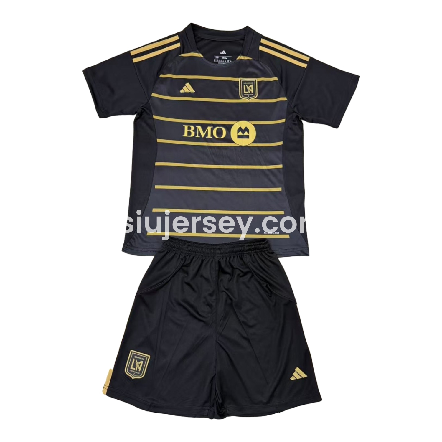 SIUjerseys-Los Angeles FC 25-26 Home V2 Men's Adult Jersey Set - Fans Version