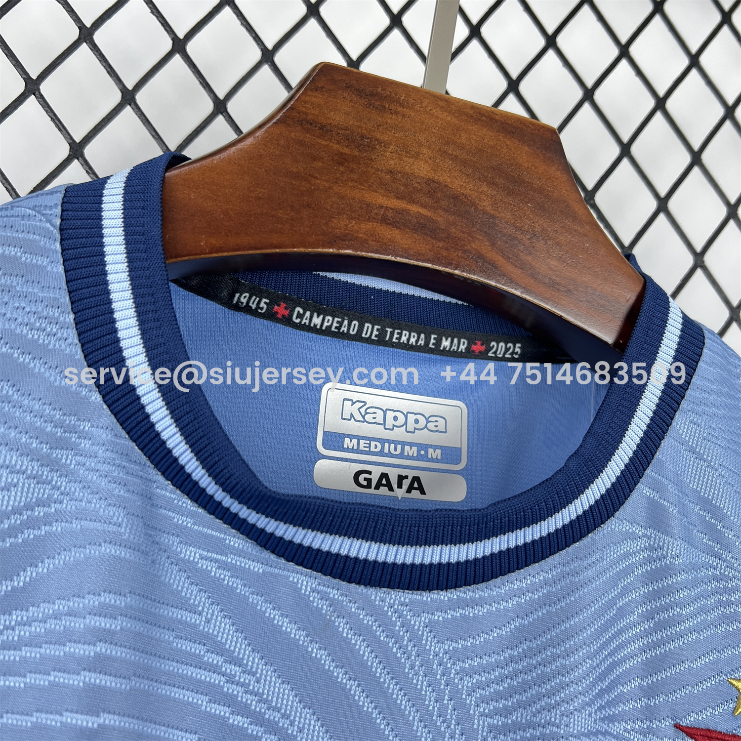 SIUjerseys-Vasco da Gama 25-26 Blue Goalkeeper Jersey - Fans Version