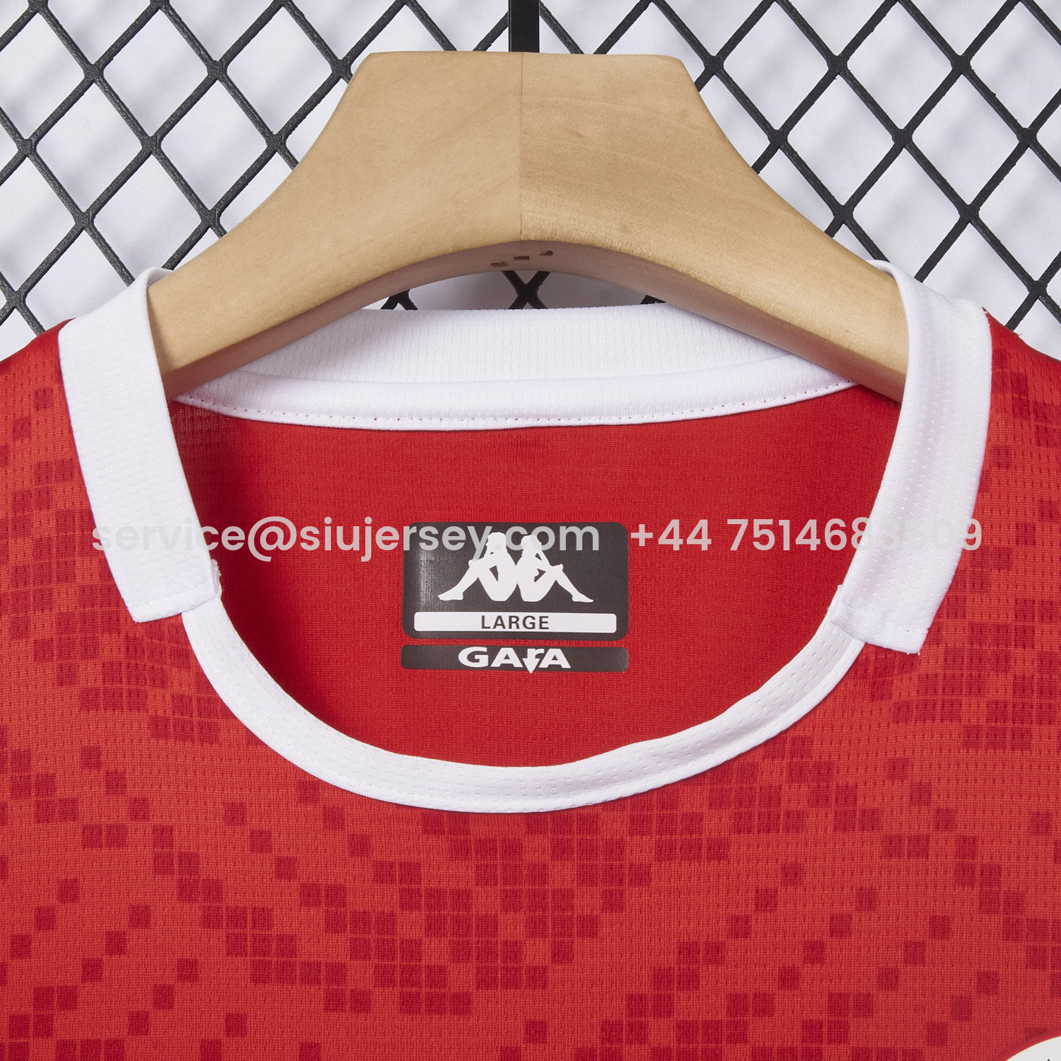 SIUjerseys-Tunisia 2026 Home Red Jersey - Fans Version
