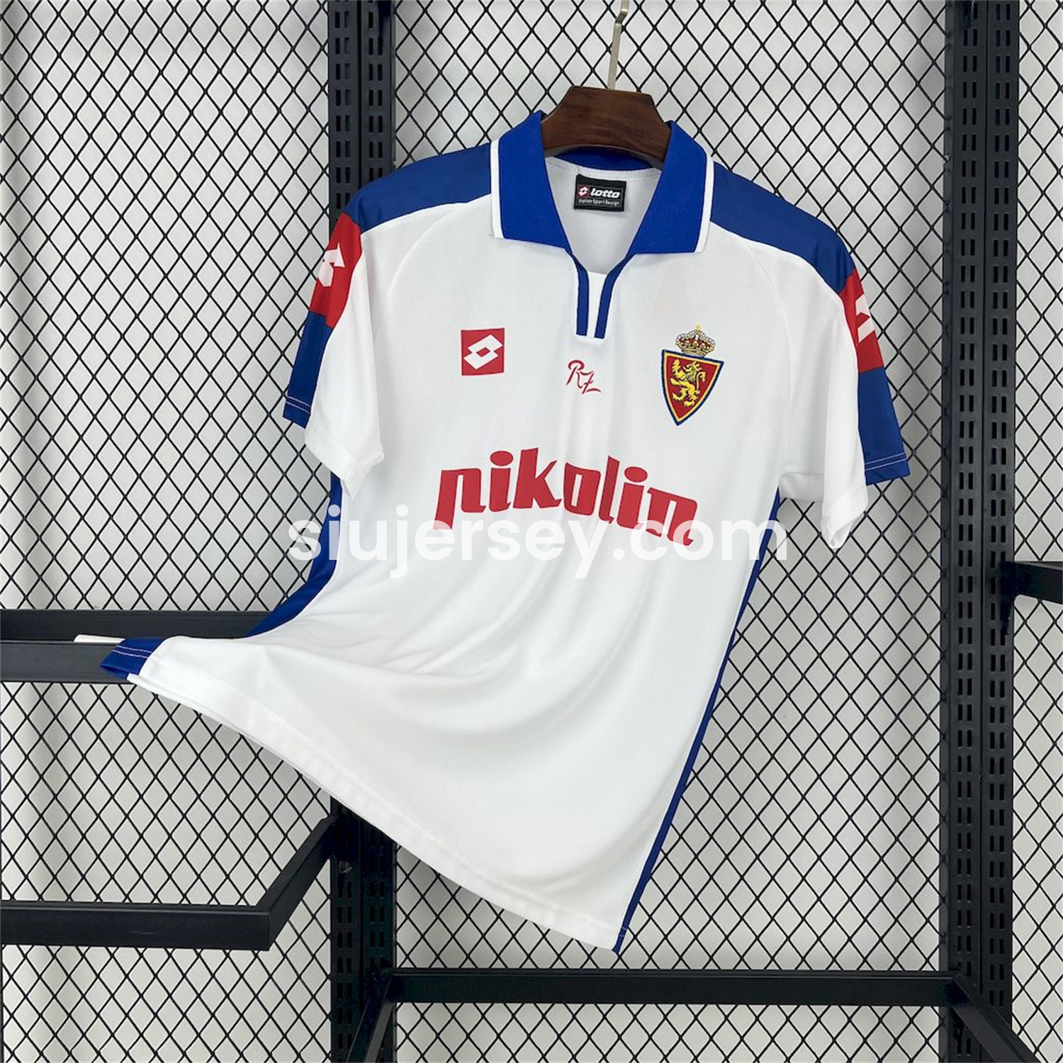 SIUjerseys-Retro Real Zaragoza 2004-05 Home Jersey