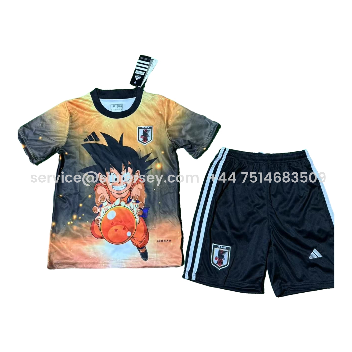 SIUjerseys-Japan 25-26 Little Goku's Kamehameha Special Kids Kit