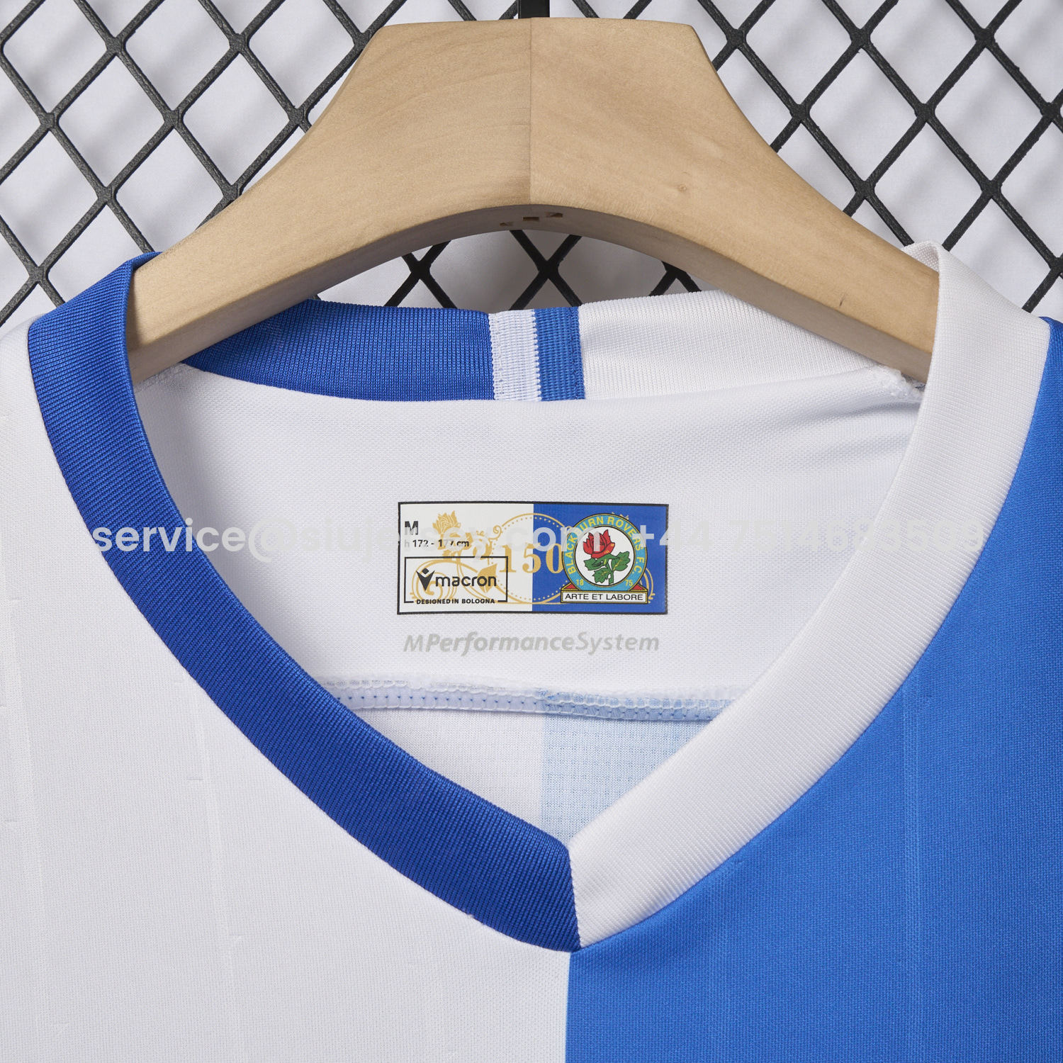 SIUjerseys-Blackburn Rovers 25-26 Home 150th Anniversary Jersey - Fans Version