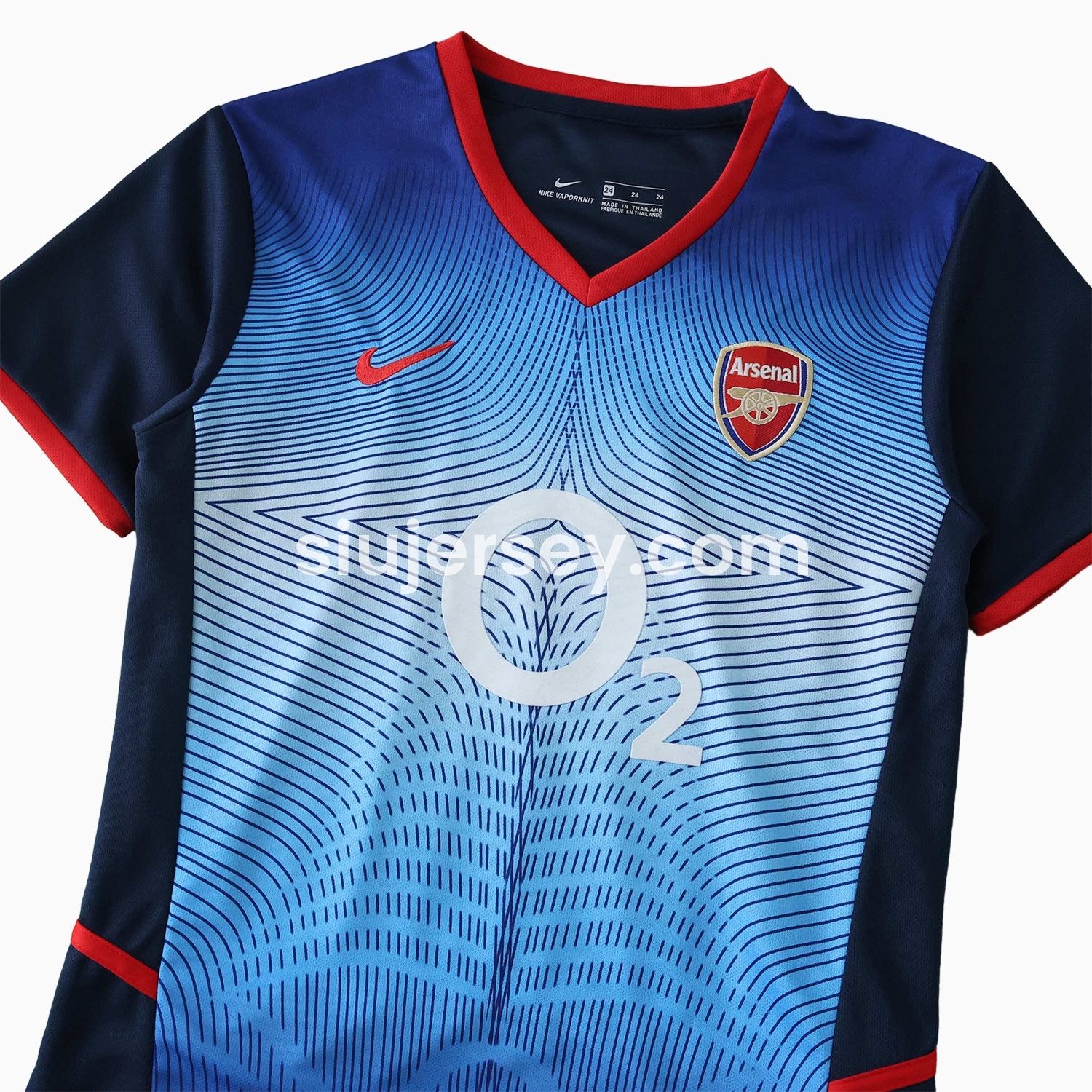 SIUjerseys-Retro Arsenal 2002-03 Away Kids Kit