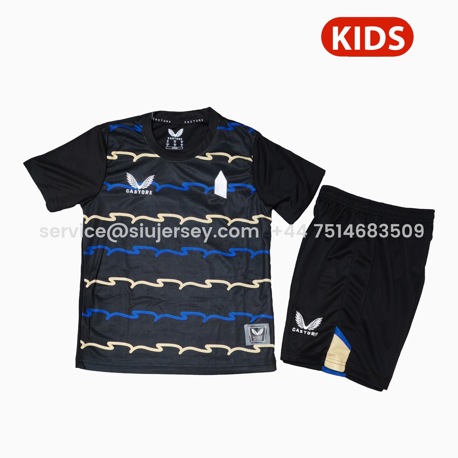 SIUjerseys-Everton 25-26 Third Kids Kit