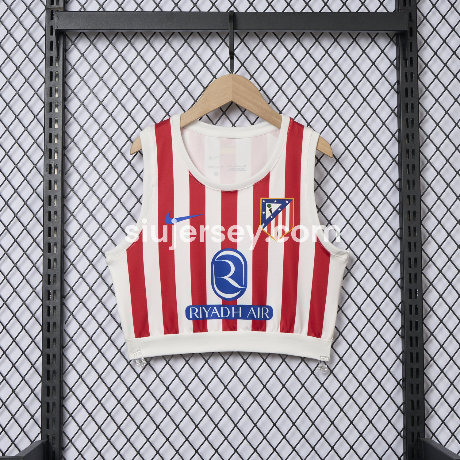 SIUjerseys-Women's Atletico Madrid 25-26 Home Yoga Vest