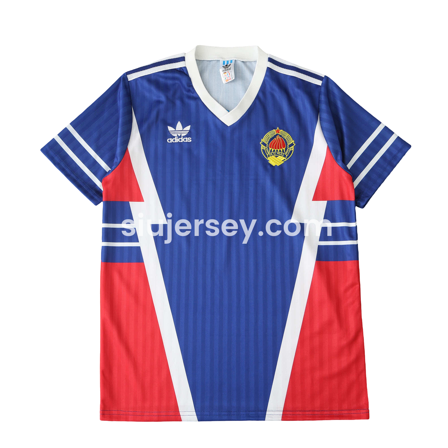 SIUjerseys-Retro Yugoslavia 1990 Home Jersey