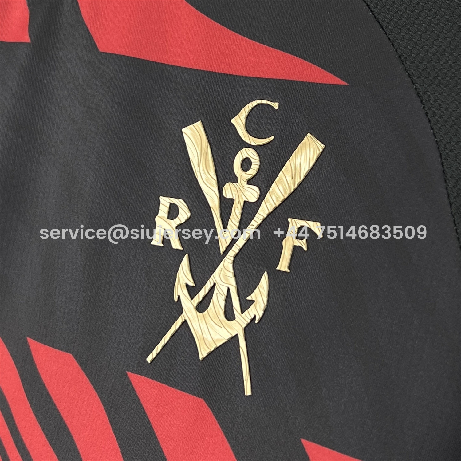 SIUjerseys-Flamengo 25-26 Red And Black Special Jersey - Fans Version