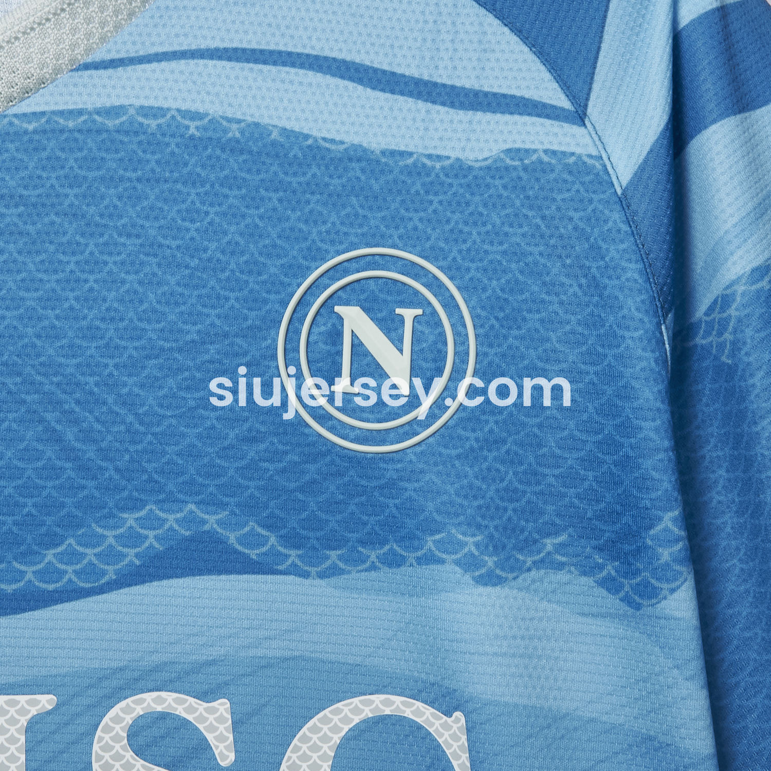 SIUjerseys-Napoli 24-25 Partenope Special Edition Jersey - Fans Version