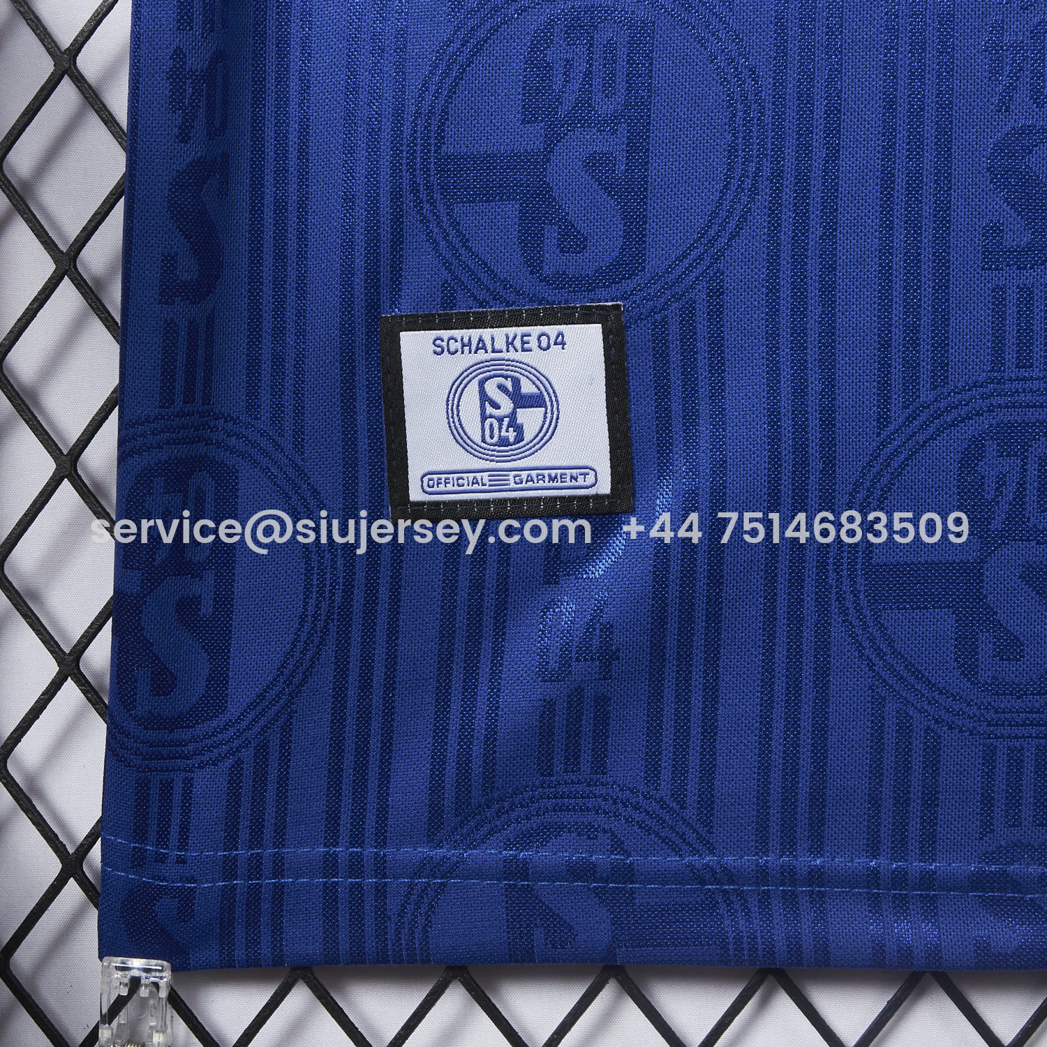 SIUjerseys-Retro Schalke 04 1996-97 Home Jersey
