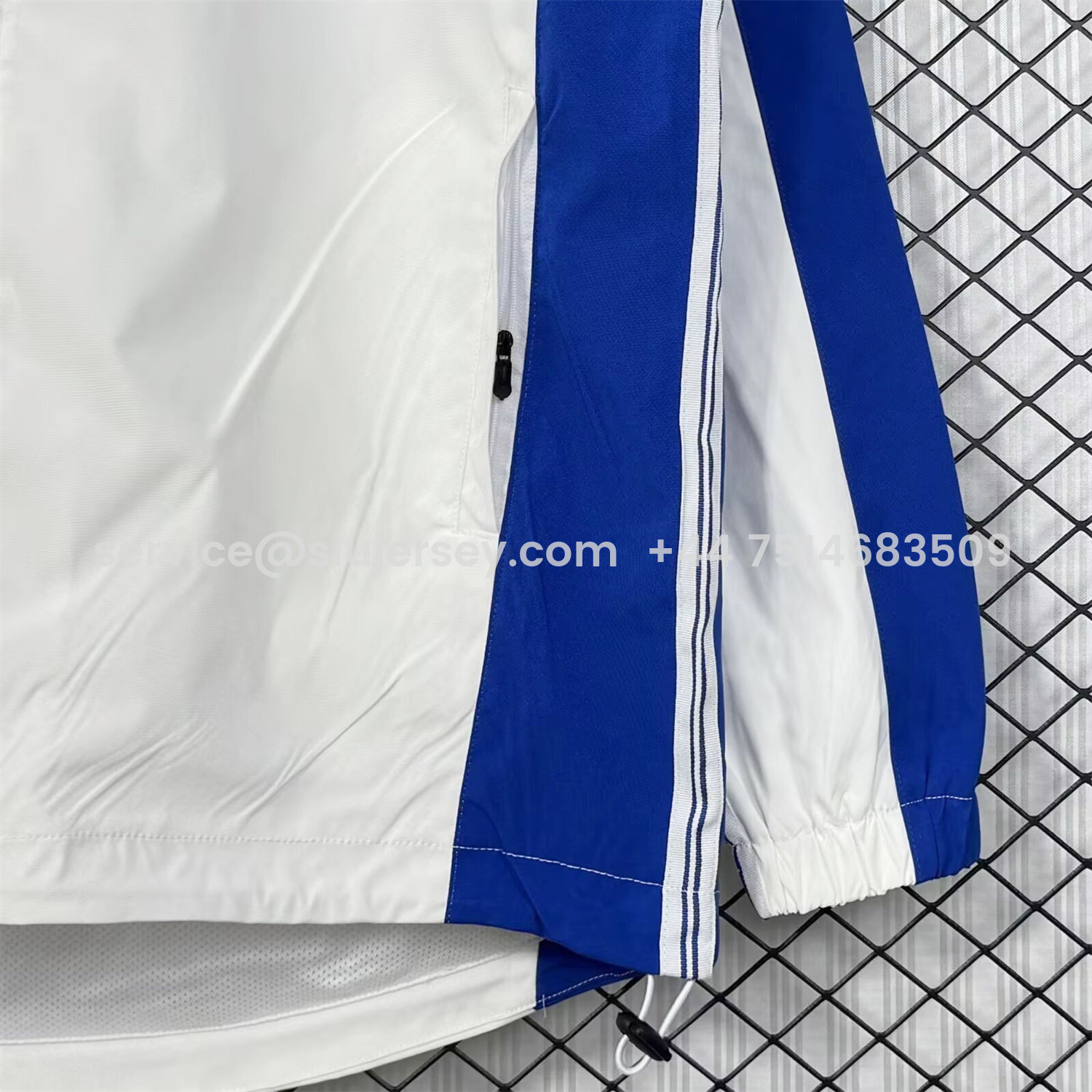 SIUjerseys-Retro Brazil 1998 White Windbreaker