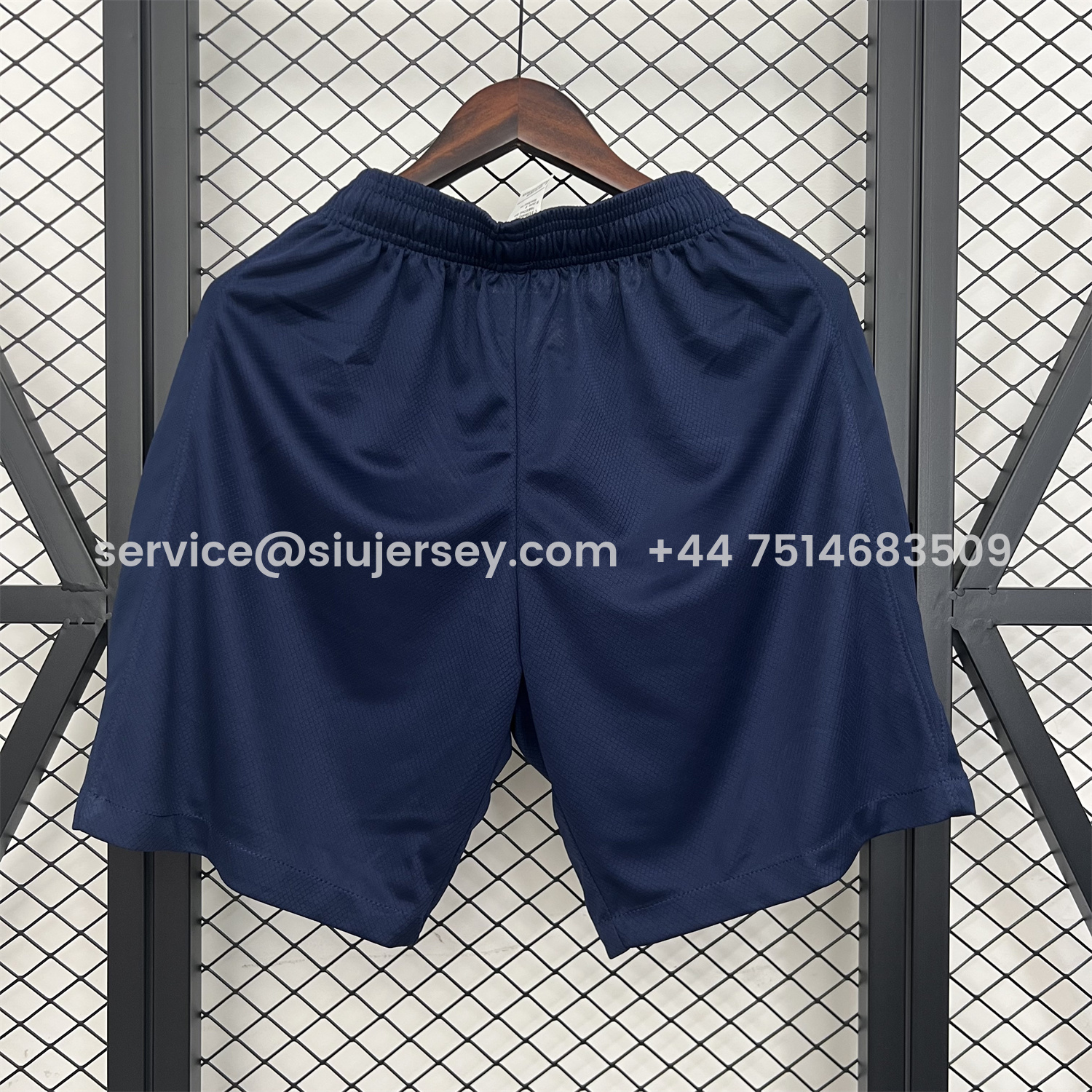 SIUjerseys-Paris Saint-Germain PSG 25-26 Home Blue Shorts - Fans Version