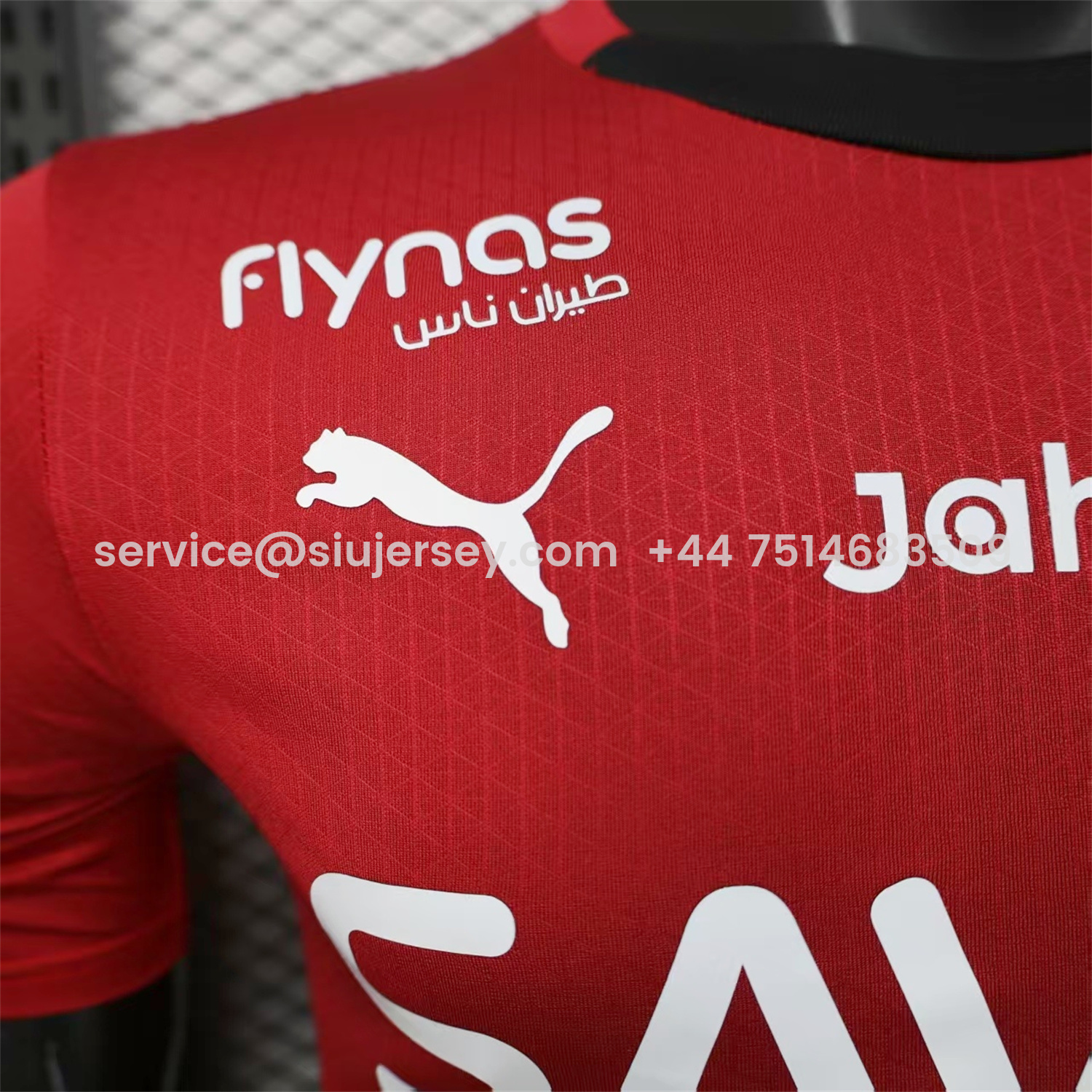 SIUjerseys-Al Hilal Riyadh Crescent 25-26 Red Special Jersey - Player Version
