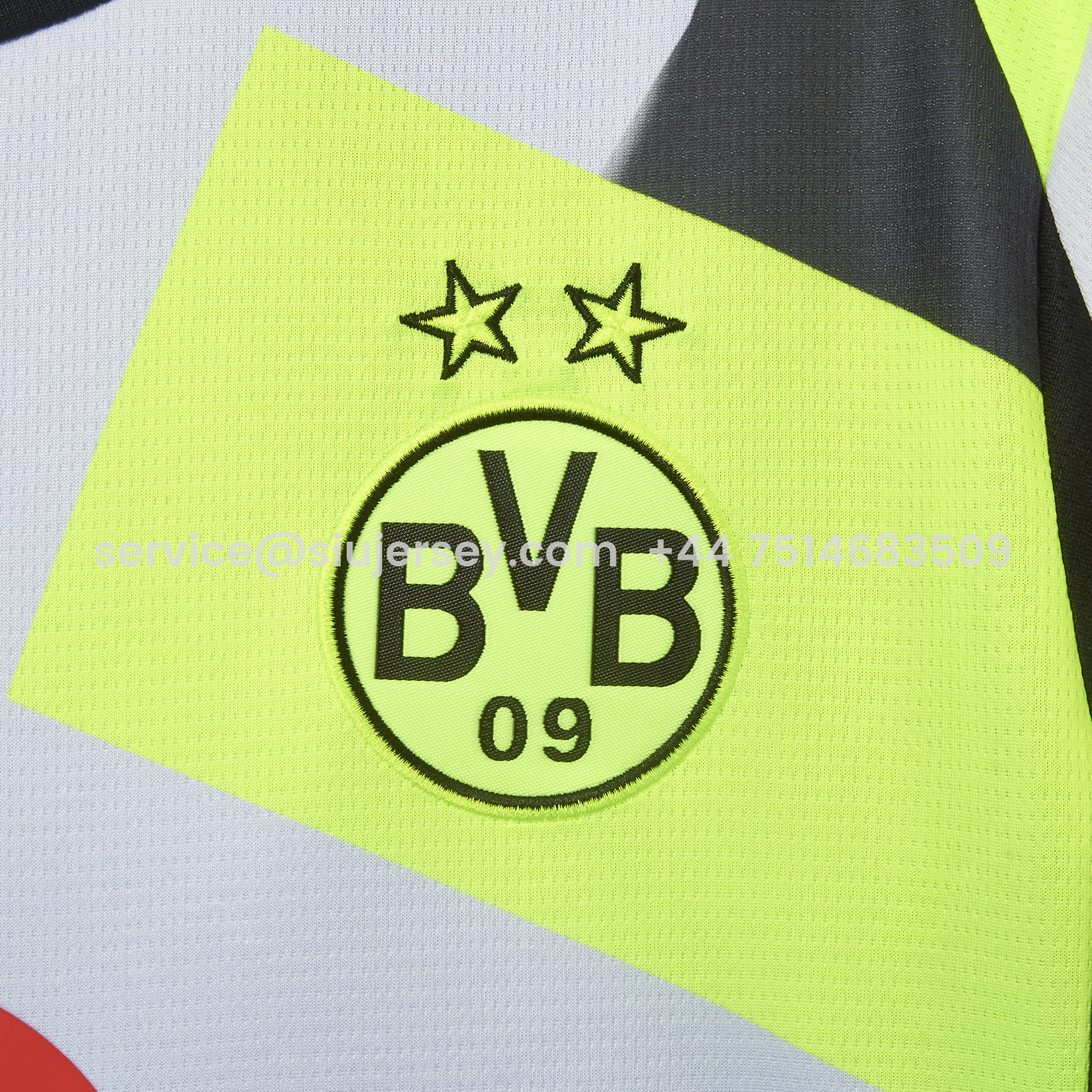 SIUjerseys-Dortmund 25-26 Away Silver Mist Jersey - Fans Version
