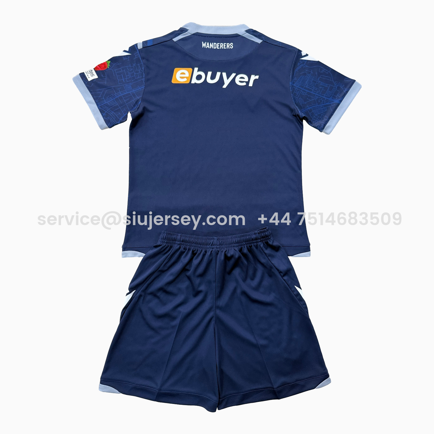 SIUjerseys-Bolton Wanderers 25-26 Away Kids Kit