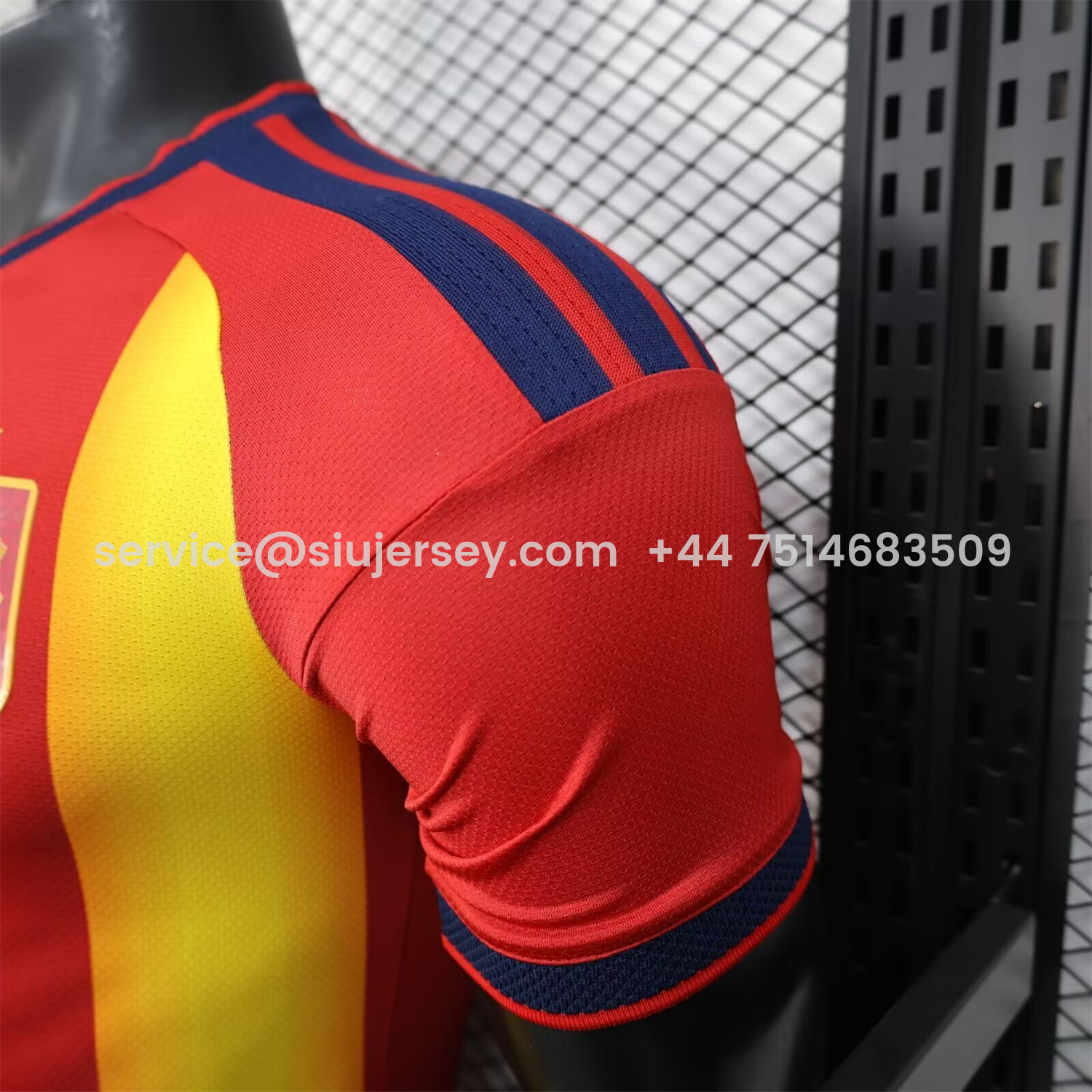 SIUjerseys-Spain 2026 Red And Yellow Stripes Special Jersey - Player Version
