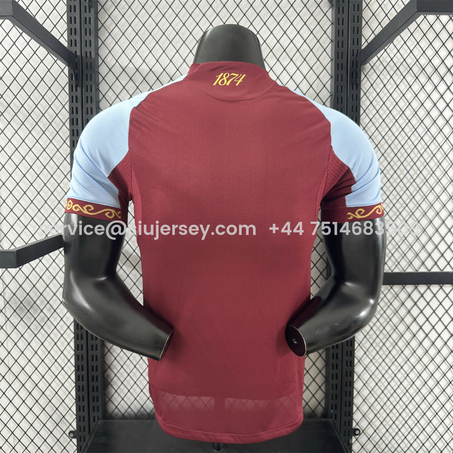 SIUjerseys-Aston Villa 25-26 Home Jersey - Player Version