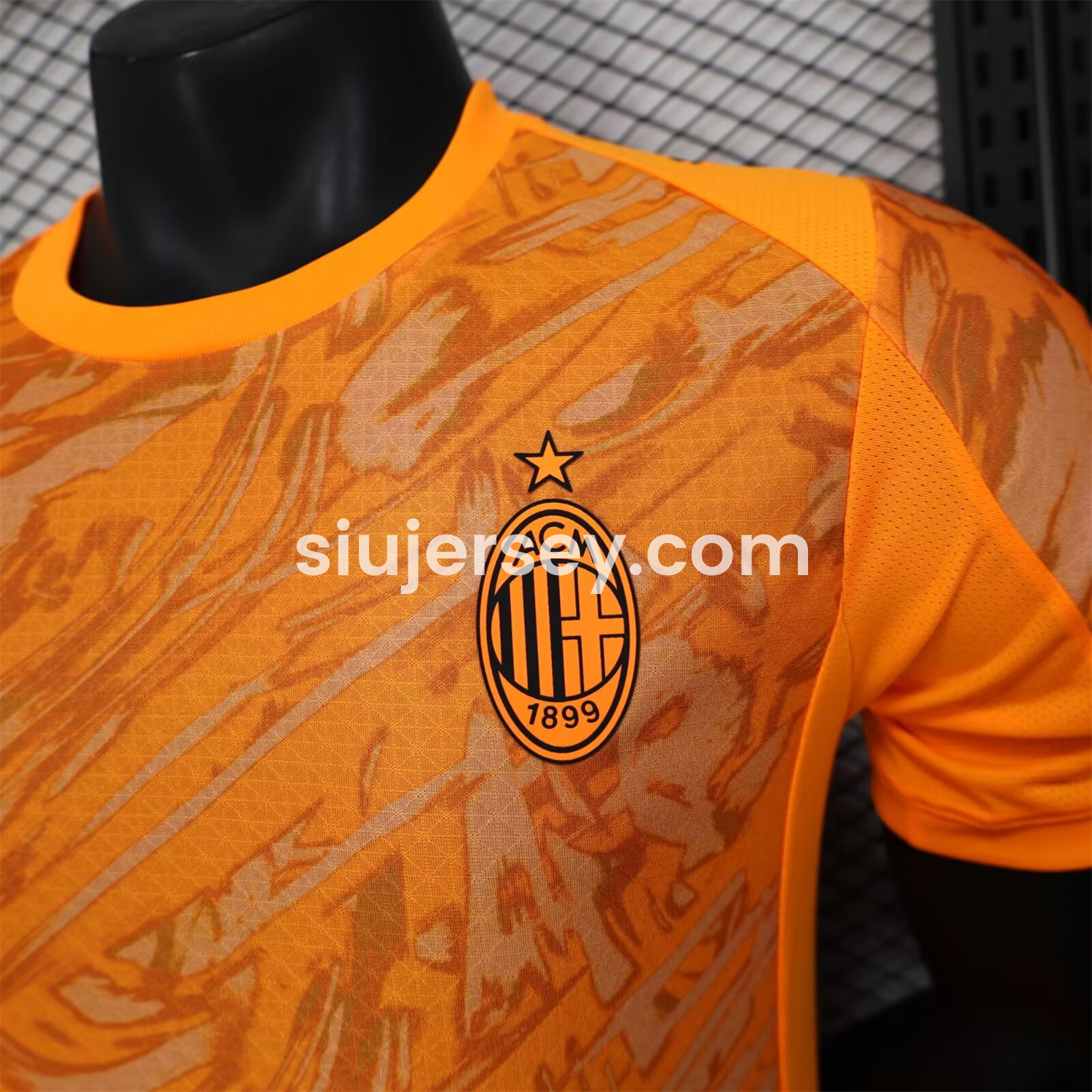 SIUjerseys-AC Milan 25-26 Orange Special Edition Jersey - Player Version