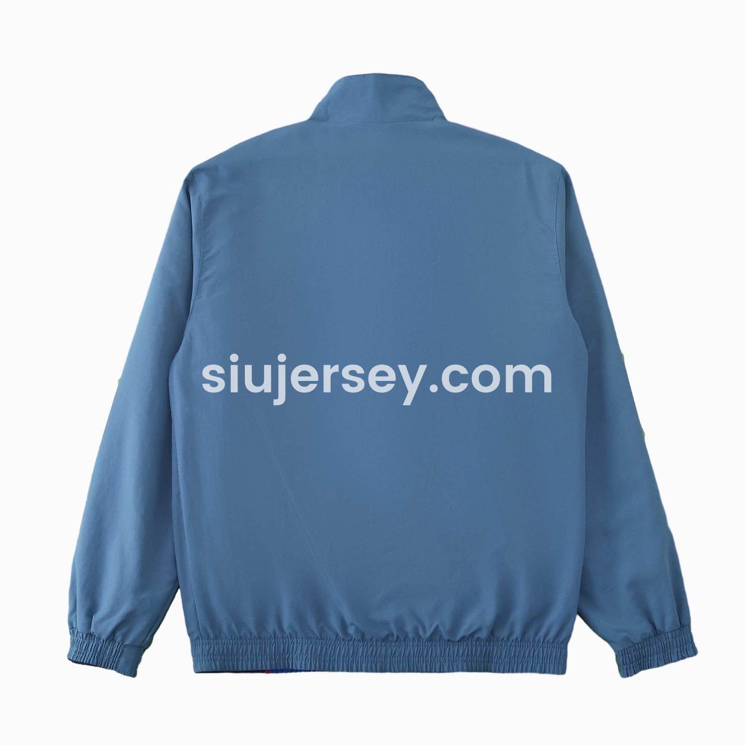 SIUjerseys-Croatia 24-25 Away Style Double Sided Reversible Windbreaker - Blue