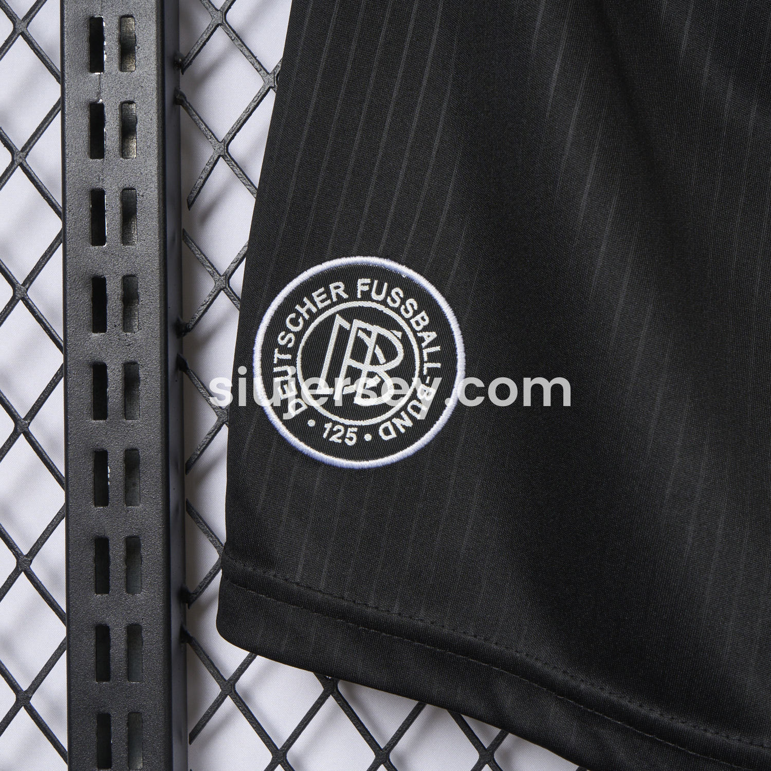 SIUjerseys-Germany 2025 125-Year Anniversary Black Shorts - Fans Version