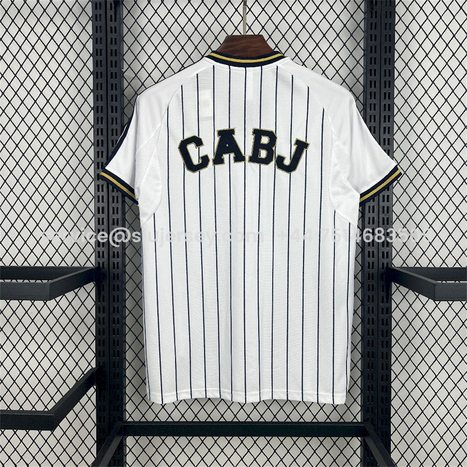SIUjerseys-Boca Juniors 25-26 White Baseball Jersey