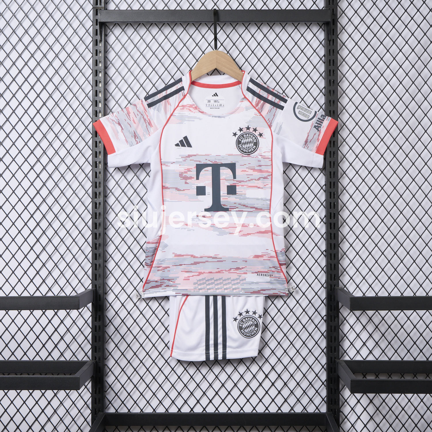 SIUjerseys-Bayern Munich 25-26 Away Kids Kit