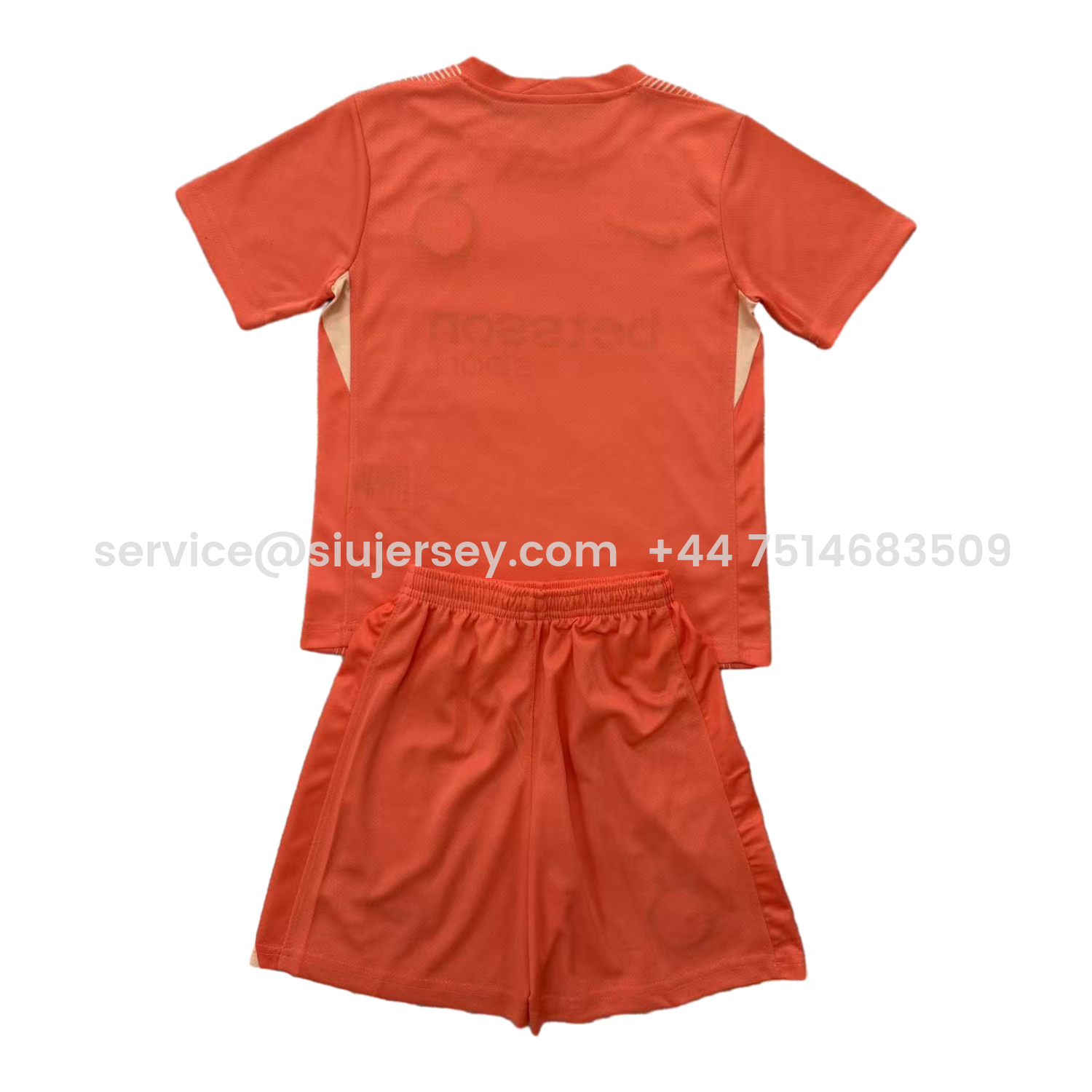 SIUjerseys-Inter Milan 25-26 Orange Goalkeeper Men's Adult Jersey Set - Fans Version