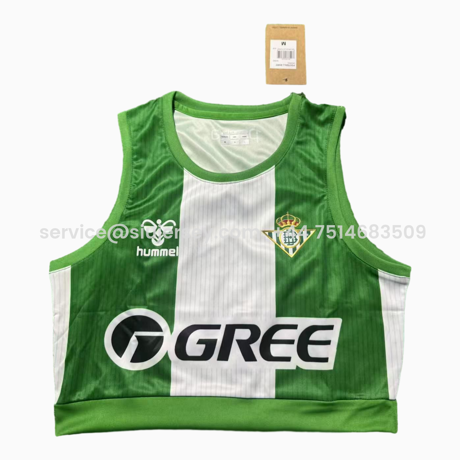 SIUjerseys-Women's Real Betis 25-26 Home Yoga Vest