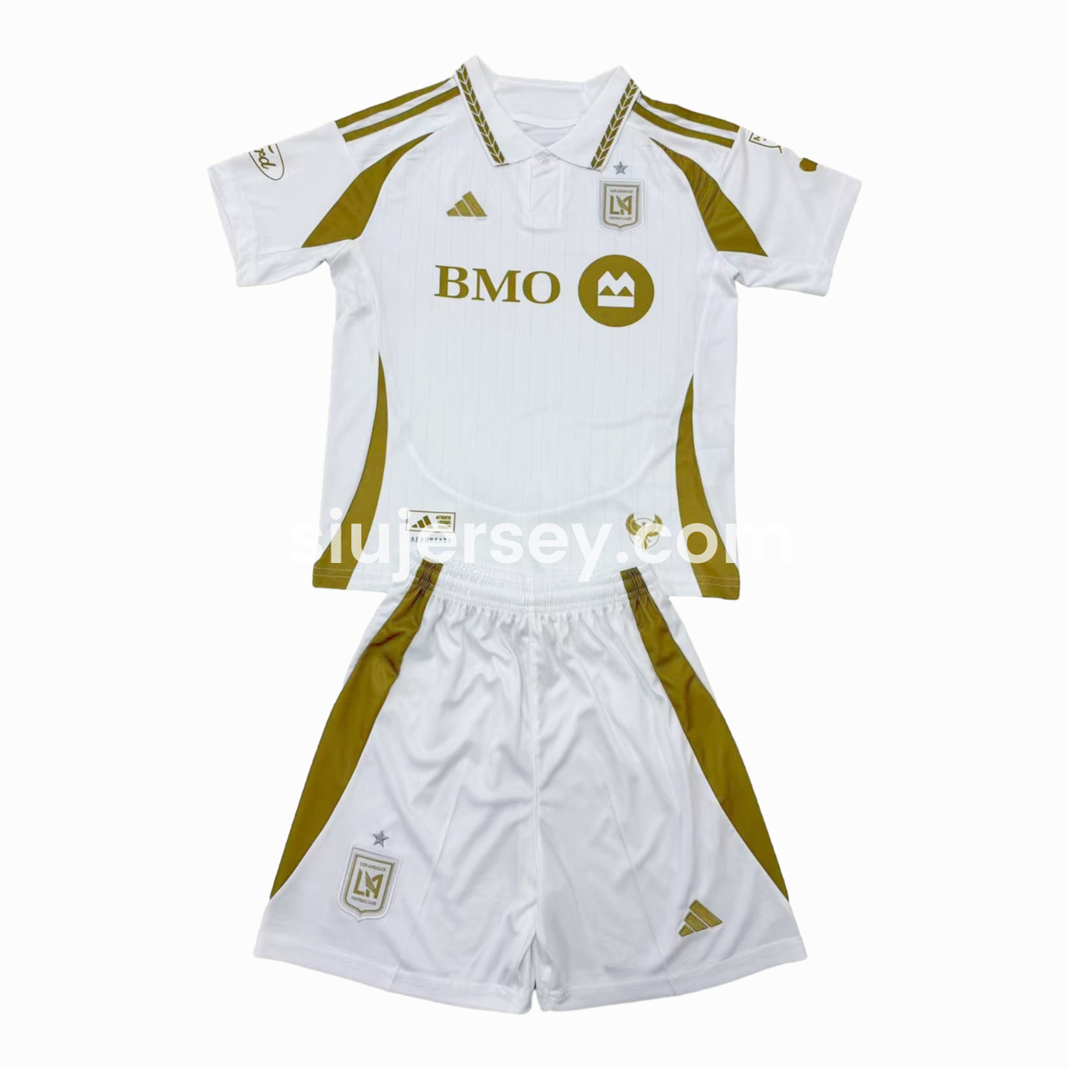 SIUjerseys-Los Angeles FC 2025 Away Men's Adult Jersey Set - Fans Version