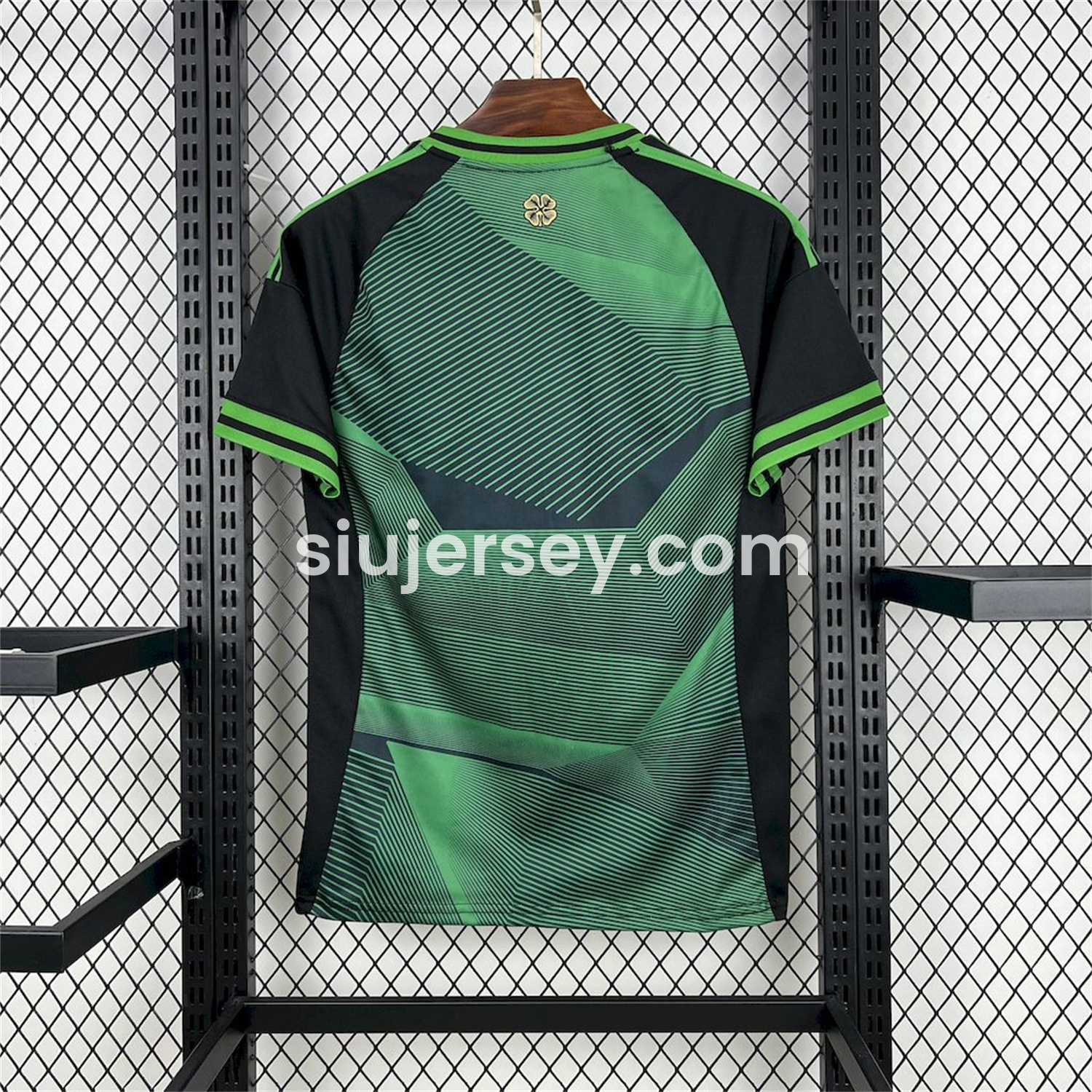 SIUjerseys-Celtic 25-26 Green Lines Special Edition Jersey - Fans Version
