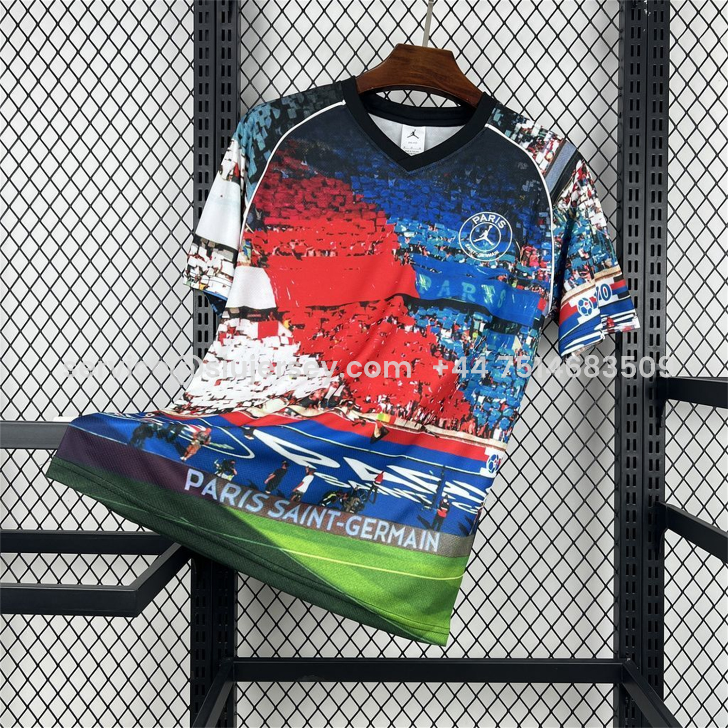 SIUjerseys-Paris Saint-Germain PSG 25-26 Colorful Training Jersey - Fans Version