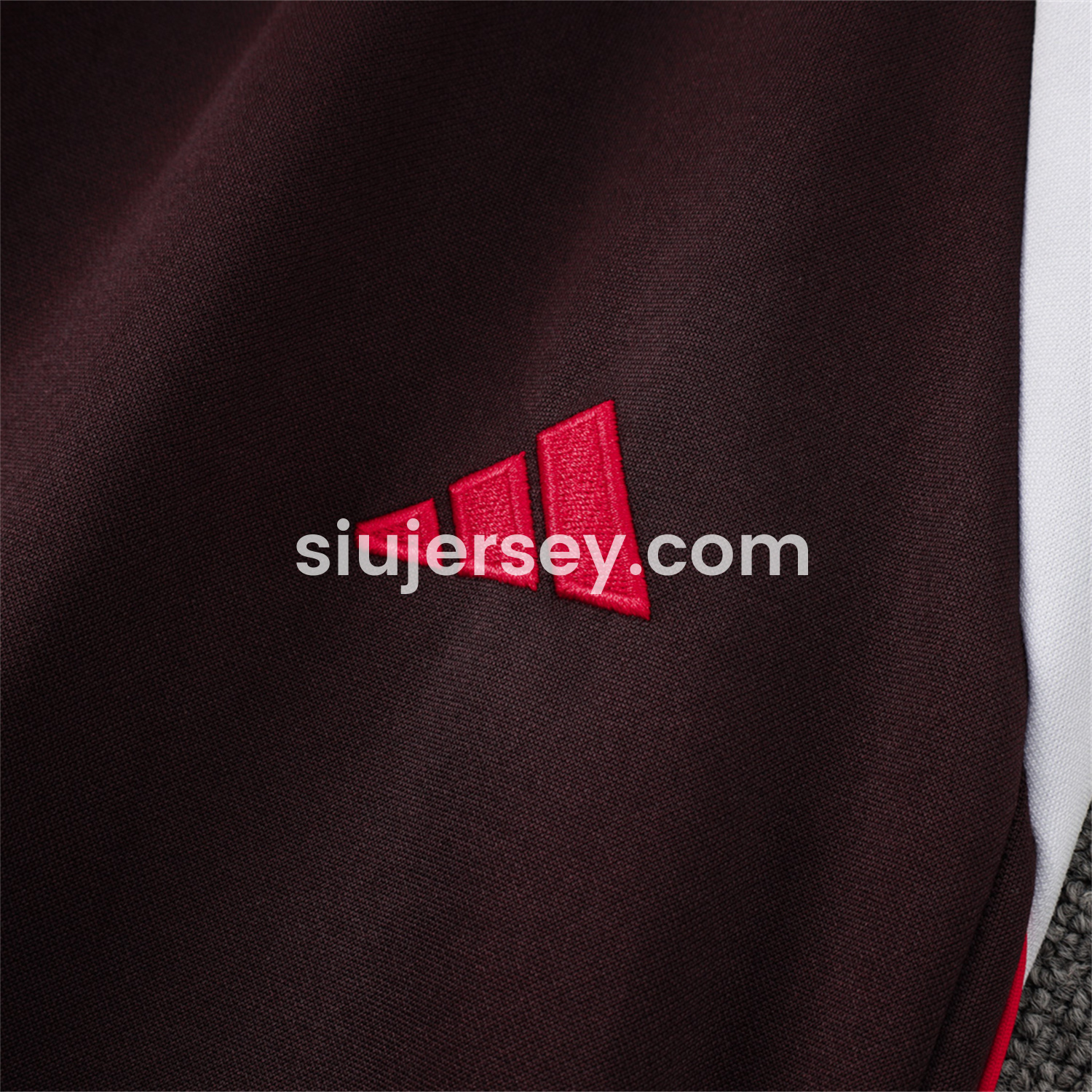 SIUjerseys-Bayern Munich 24-25 Long Sleeve Training Set - Dark Red