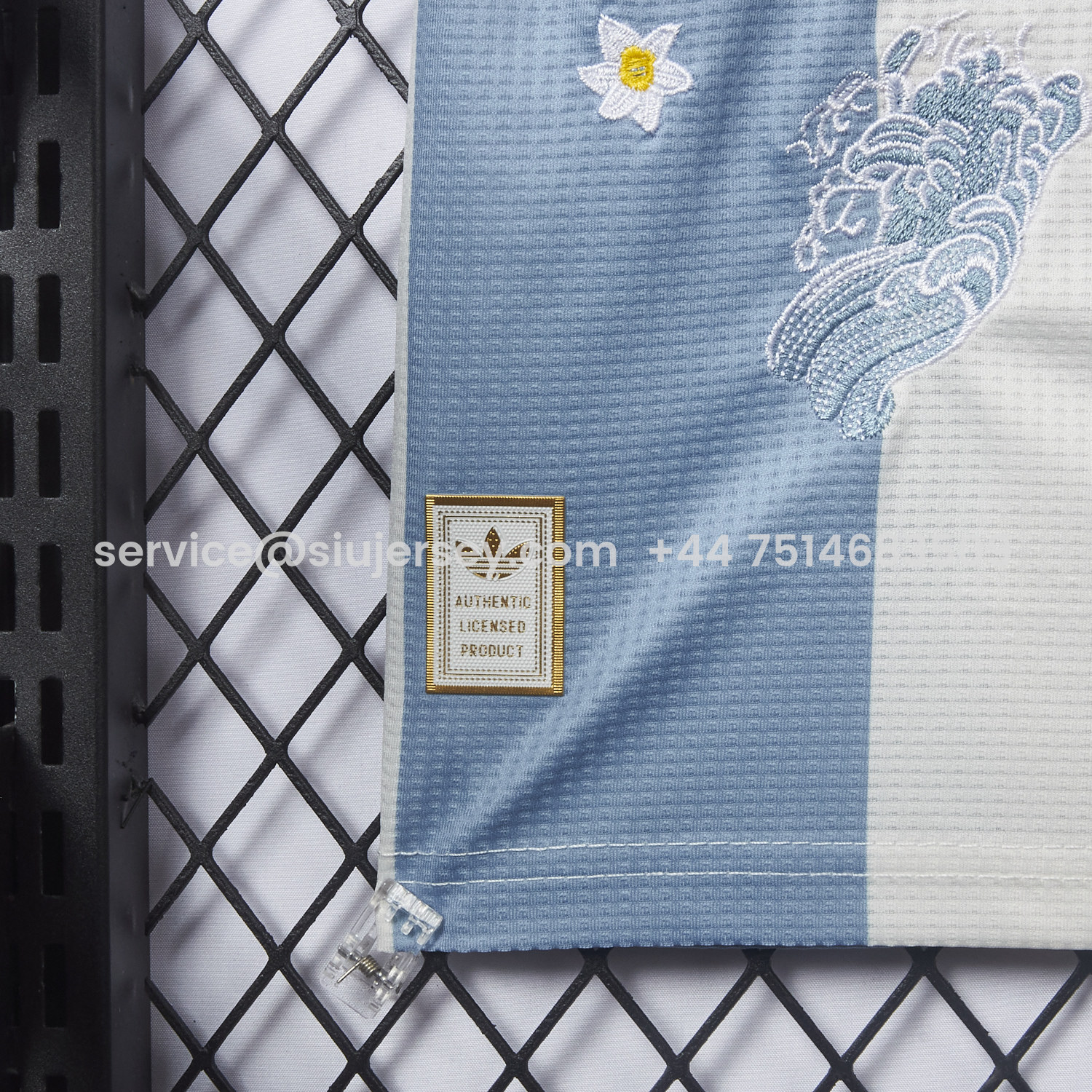 SIUjerseys-【Embroidered Flower Version】Argentina 25-26 50th Anniversary Jersey - Player Version