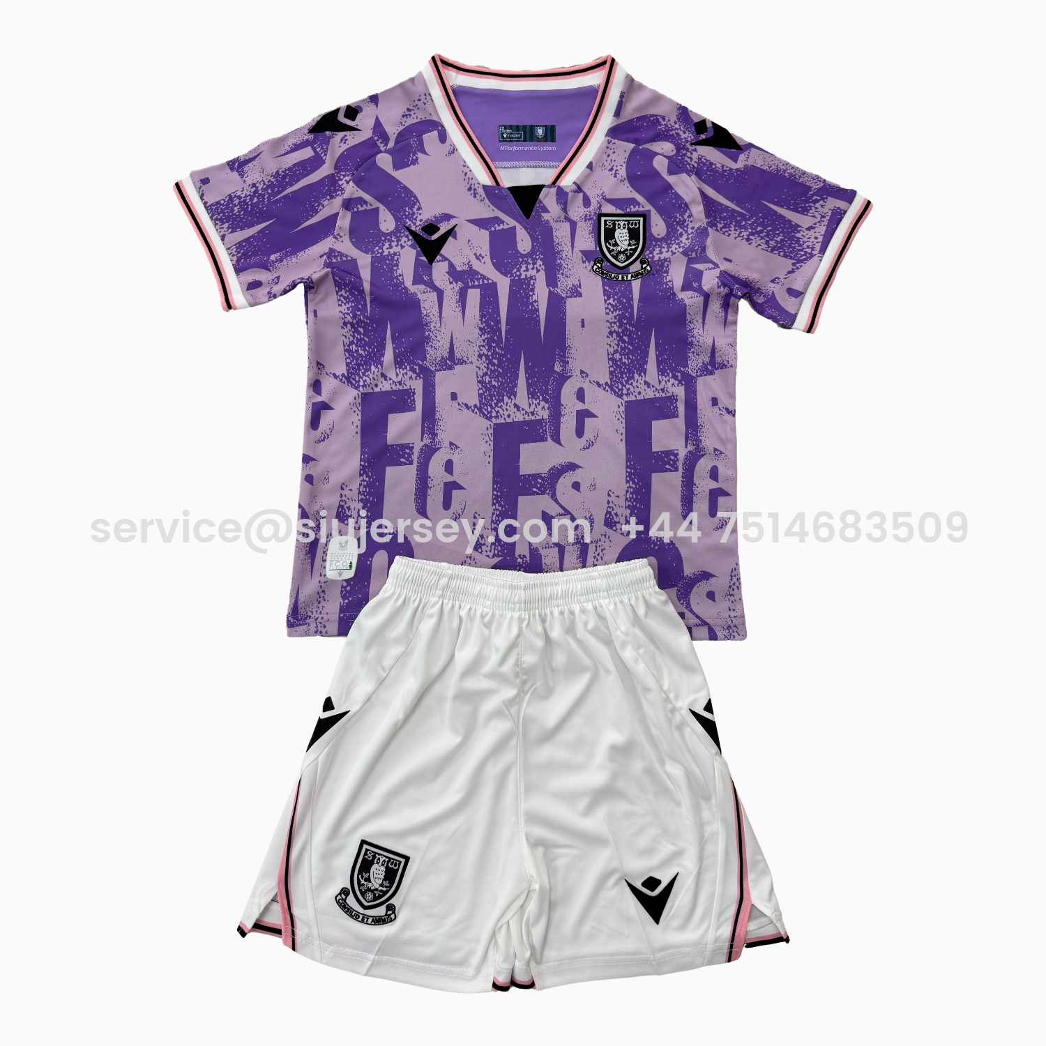 SIUjerseys-Sheffield Wednesday 25-26 Away Men's Adult Jersey Set - Fans Version