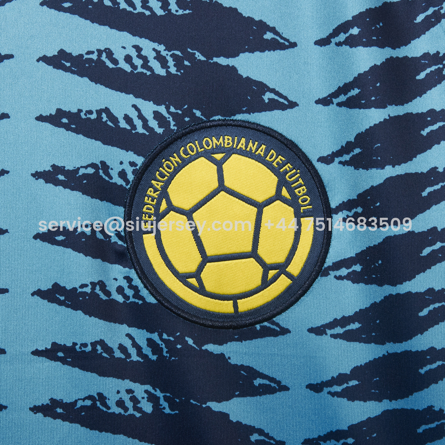 SIUjerseys-Colombia 2026 Away Blue Jersey (Leaked Version) - Fans Version
