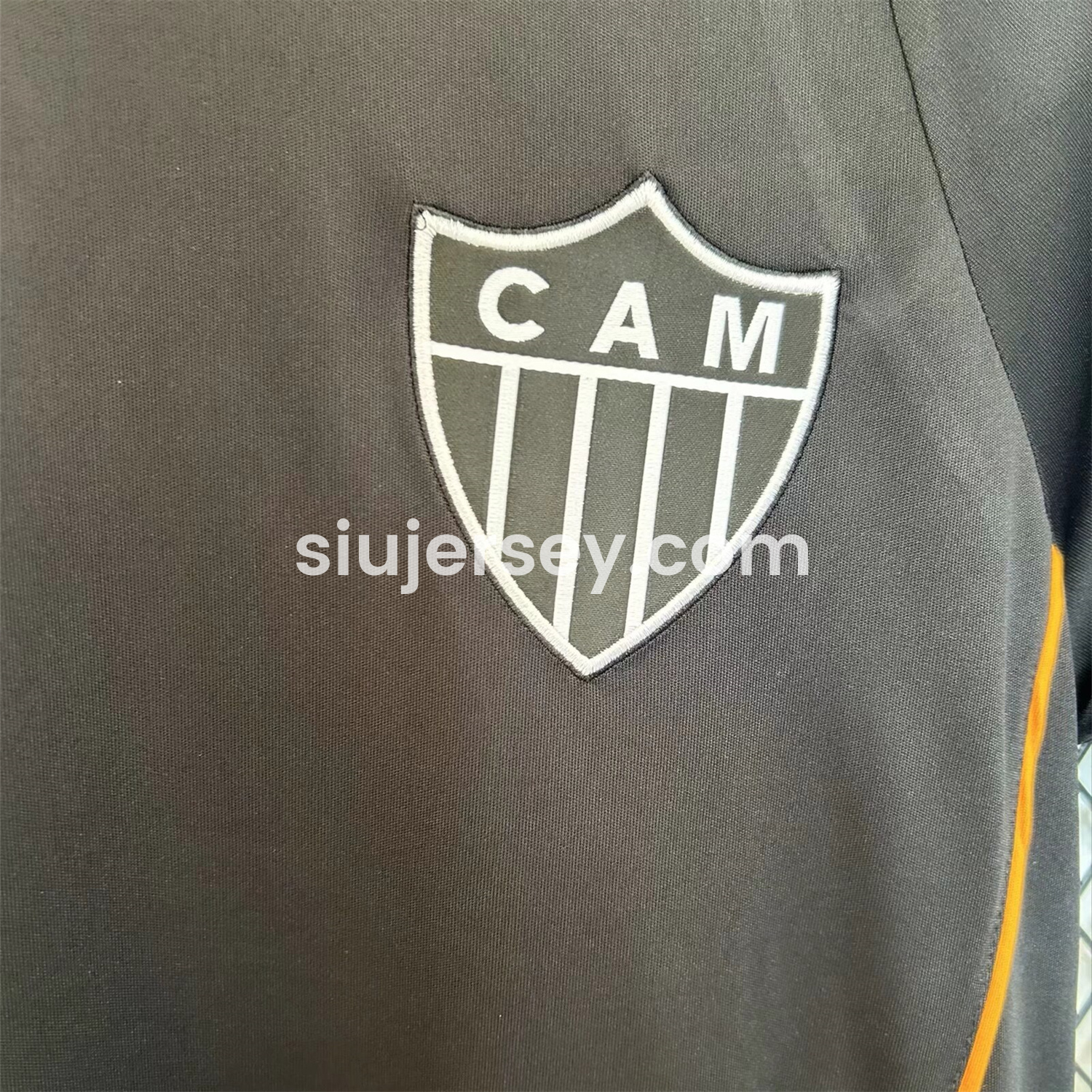 SIUjerseys-Atletico Mineiro 24-25 Black Training Round Neck Jersey - Fans Version