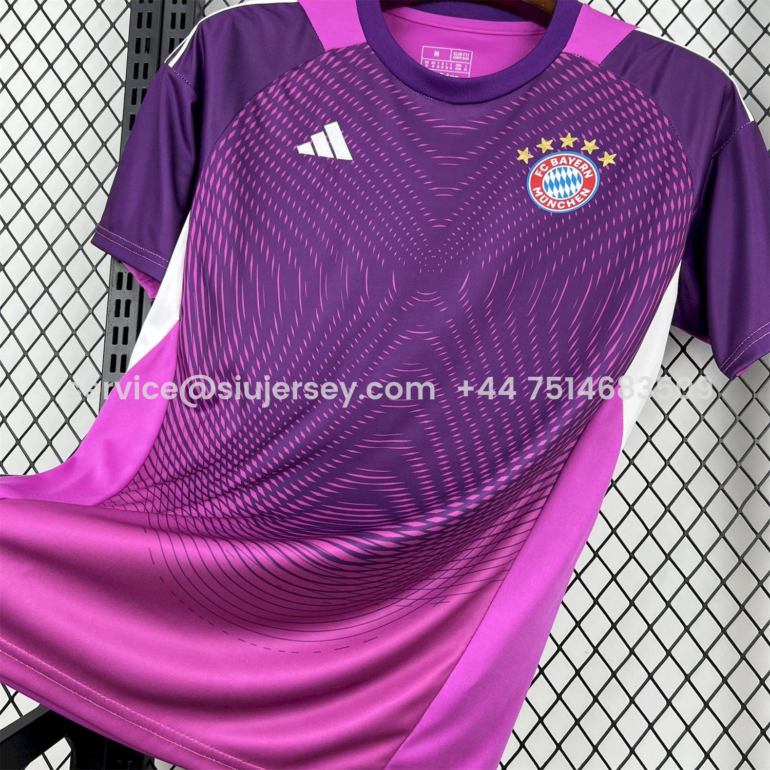 SIUjerseys-Bayern Munich 25-26 Purple Goalkeeper Jersey - Fans Version