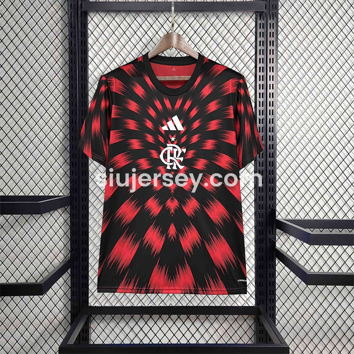 SIUjerseys-Flamengo 25-26 Pre-Match Unsponsored Jersey - Fans Version